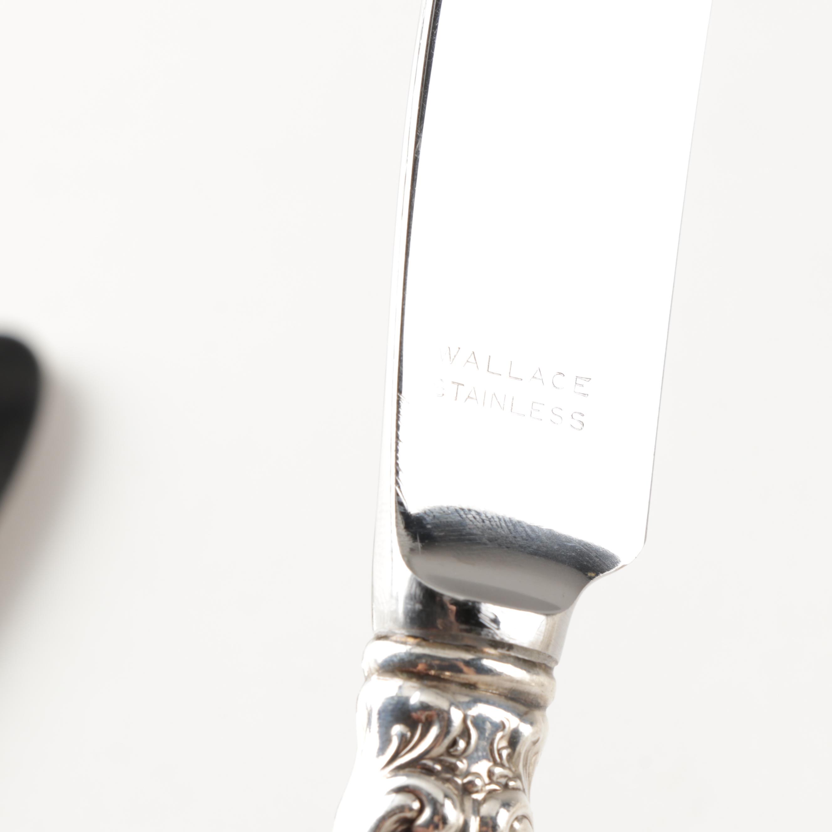 Wallace Sterling Silver "Irving" Flatware, Early 20th Century