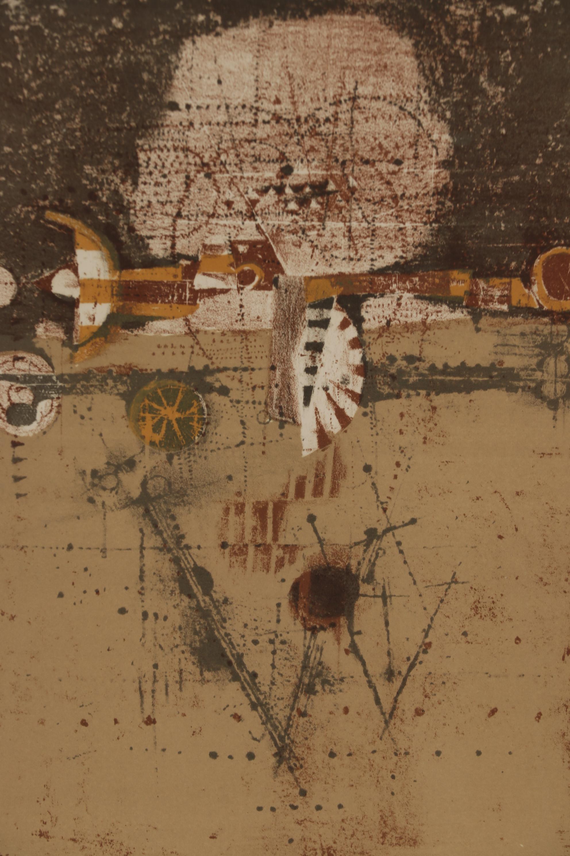 Johnny Friedländer Color Lithograph for Galerie Orangerie