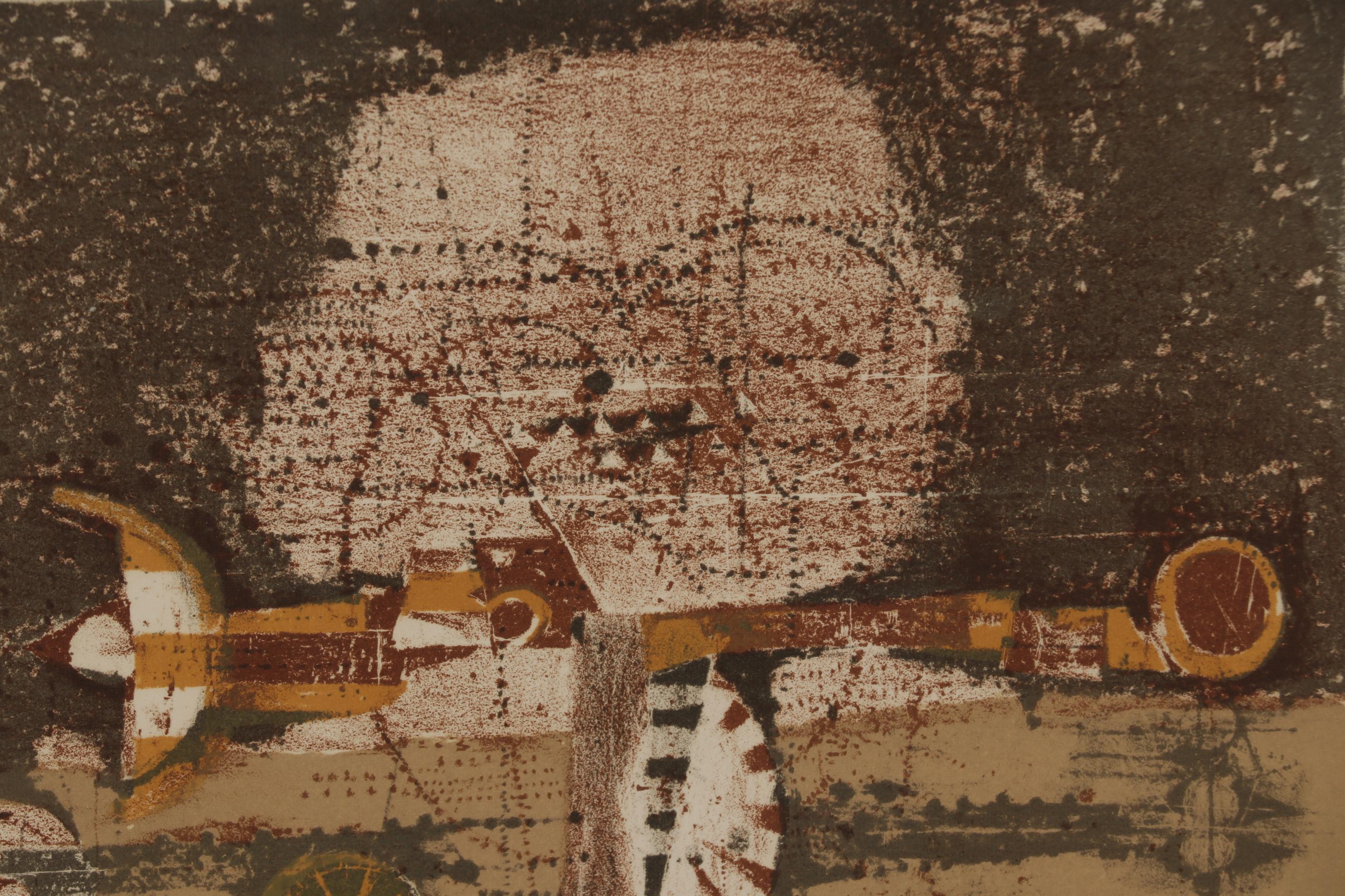 Johnny Friedländer Color Lithograph for Galerie Orangerie