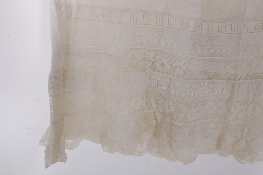 Cotton and Lace Skirts, Early 20th Century