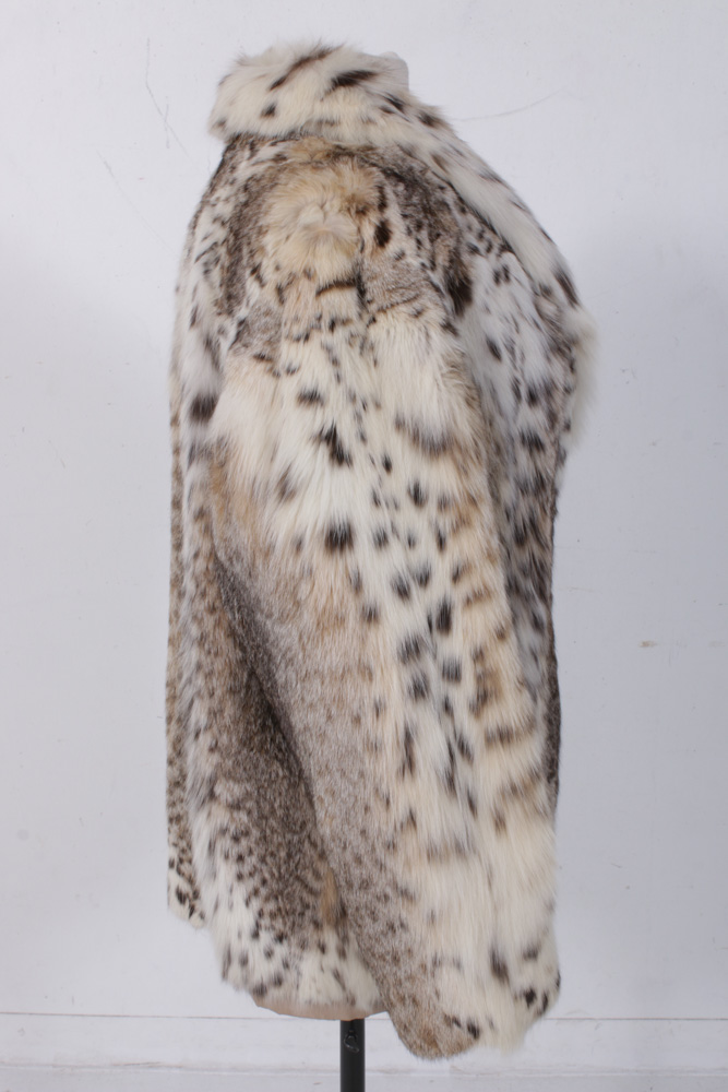 Canadian Lynx Fur Coat, Vintage