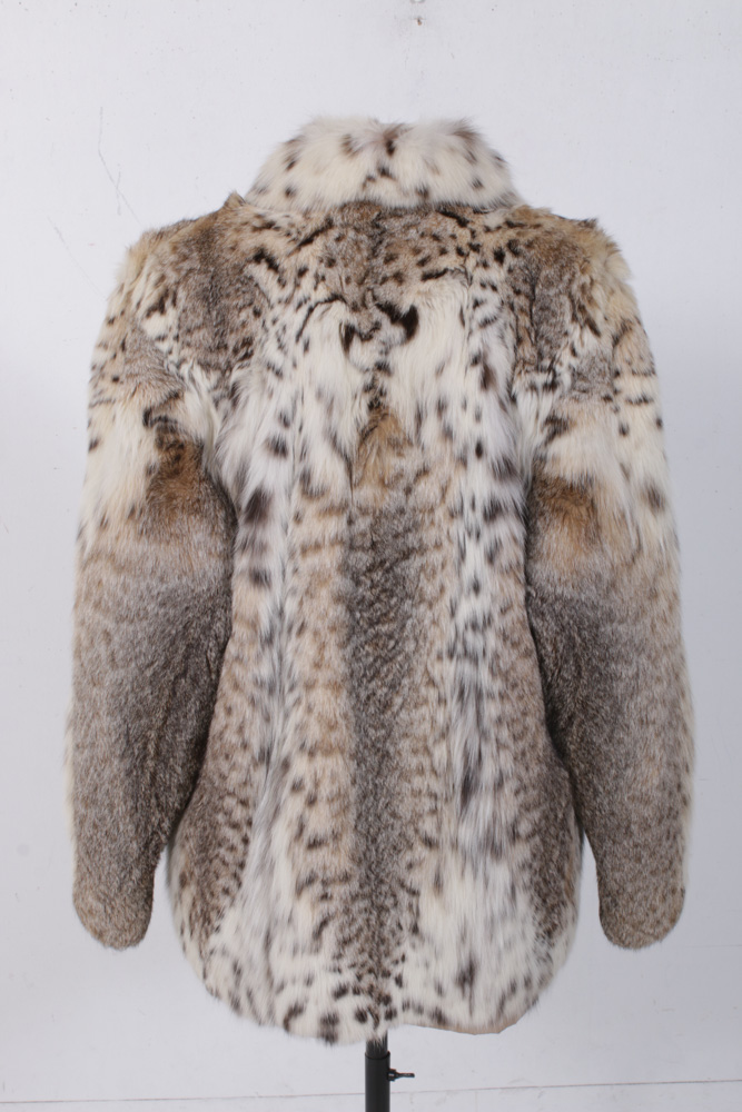 Canadian Lynx Fur Coat, Vintage
