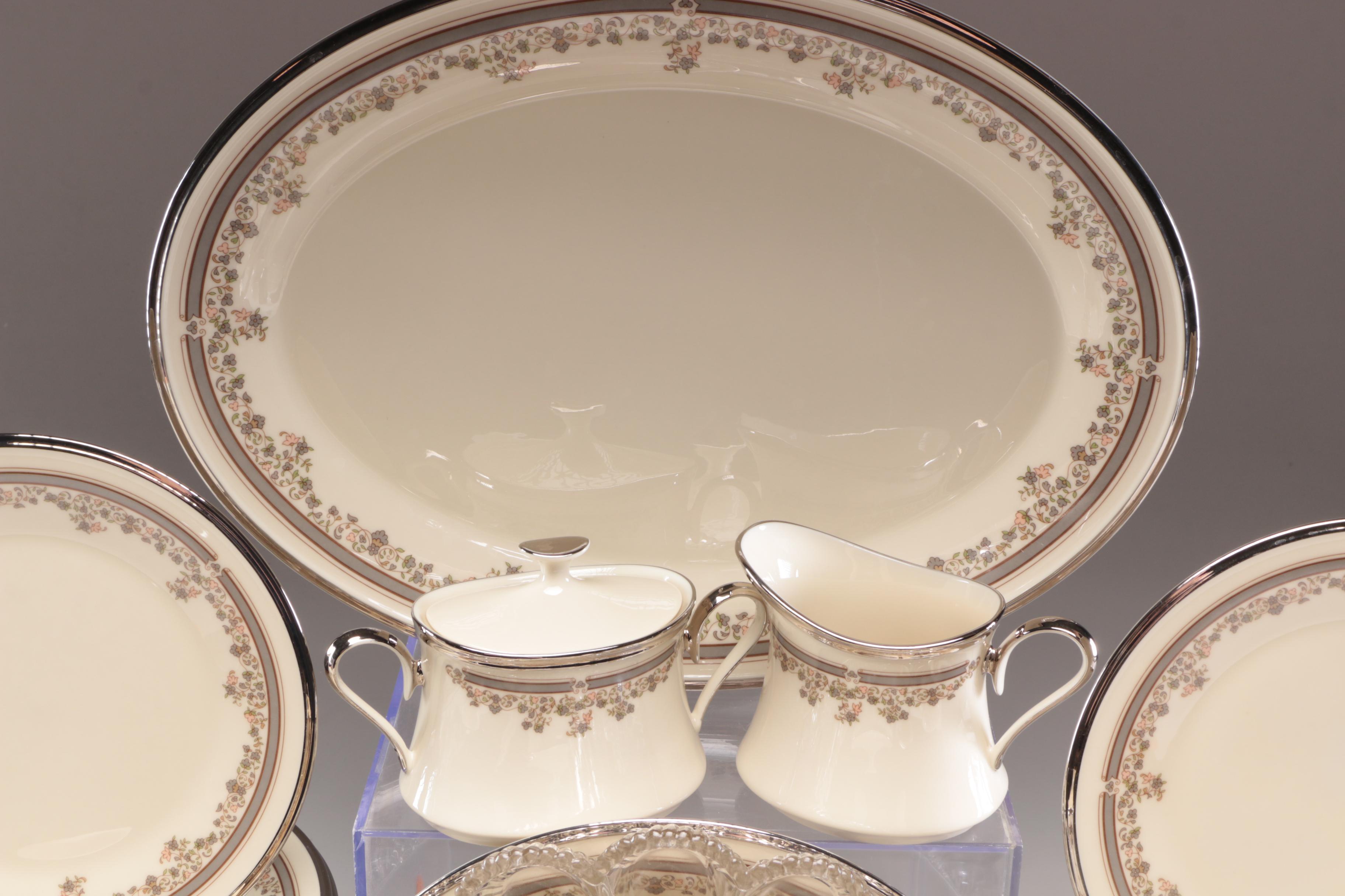 Lenox "Lace Point" Dinnerware, Vintage