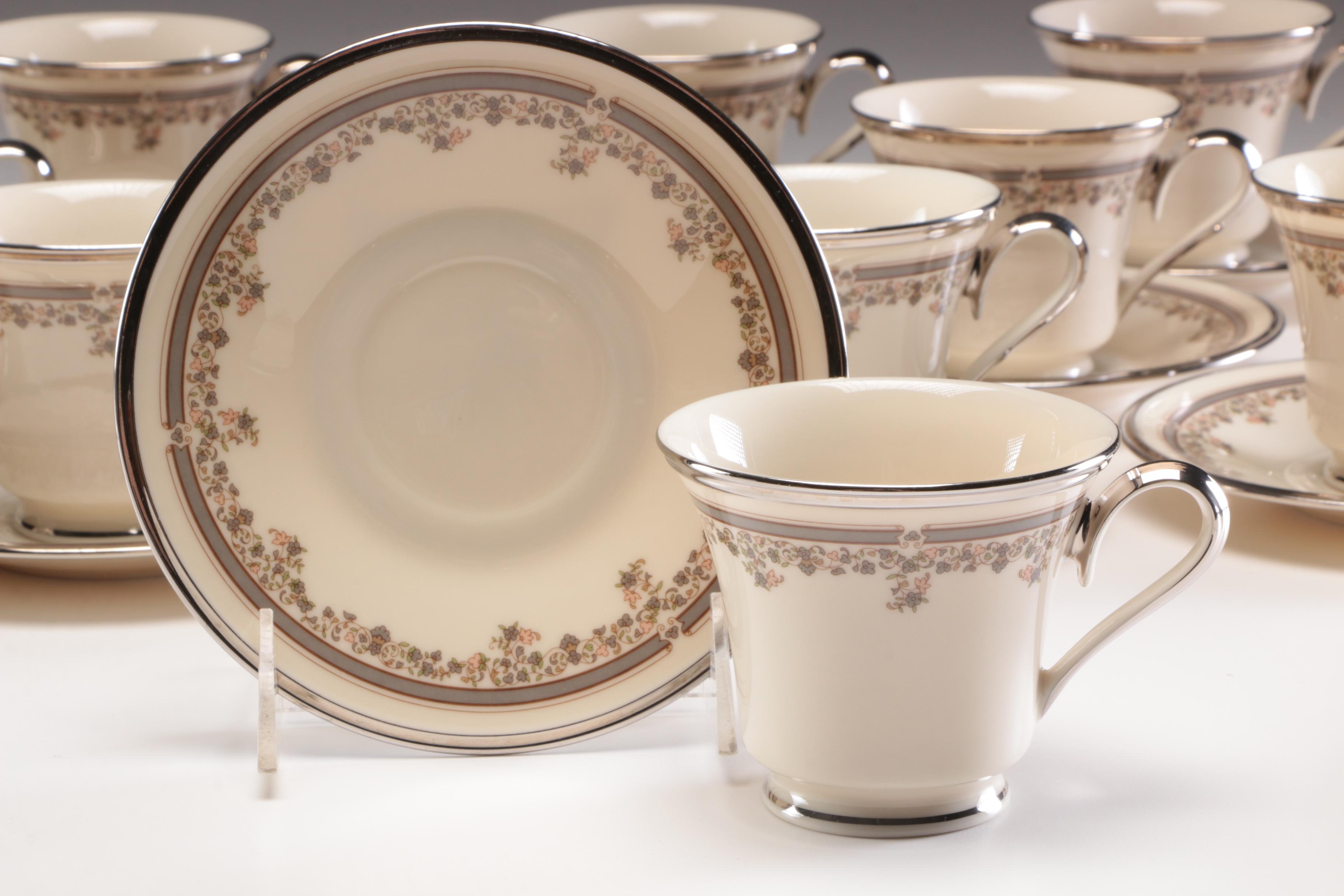 Lenox "Lace Point" Dinnerware, Vintage