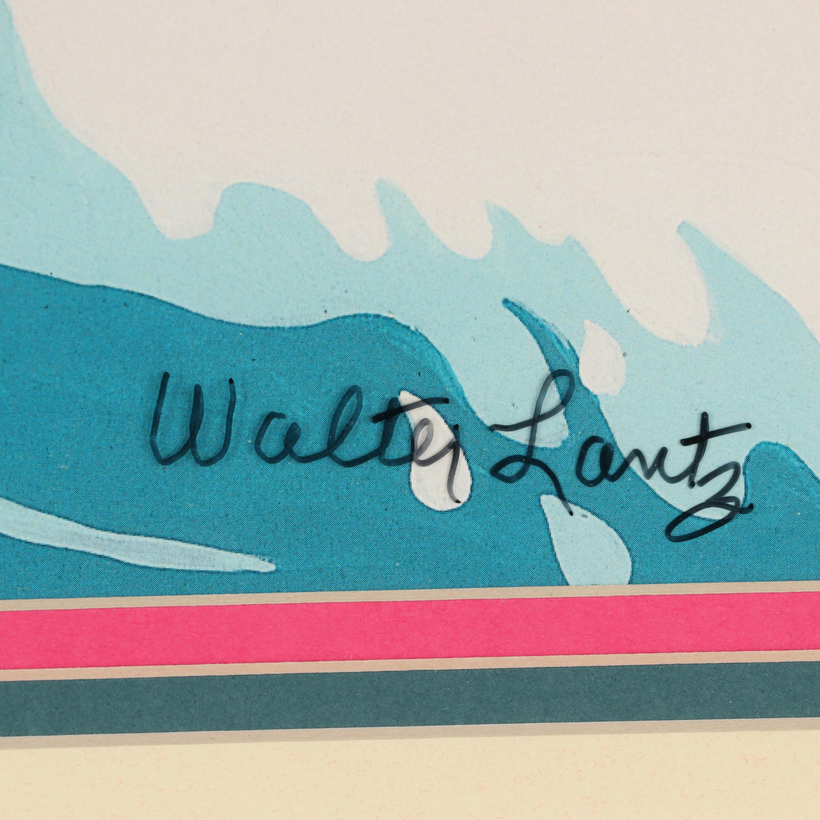 Walter Lantz Signed Hand Painted Animation Cel "Club Woody"