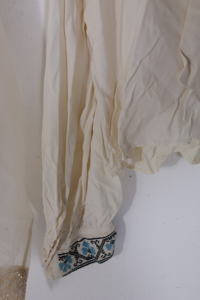 Sheer, Lace and Embroidered Edwardian Style Blouses, Early 20th Century