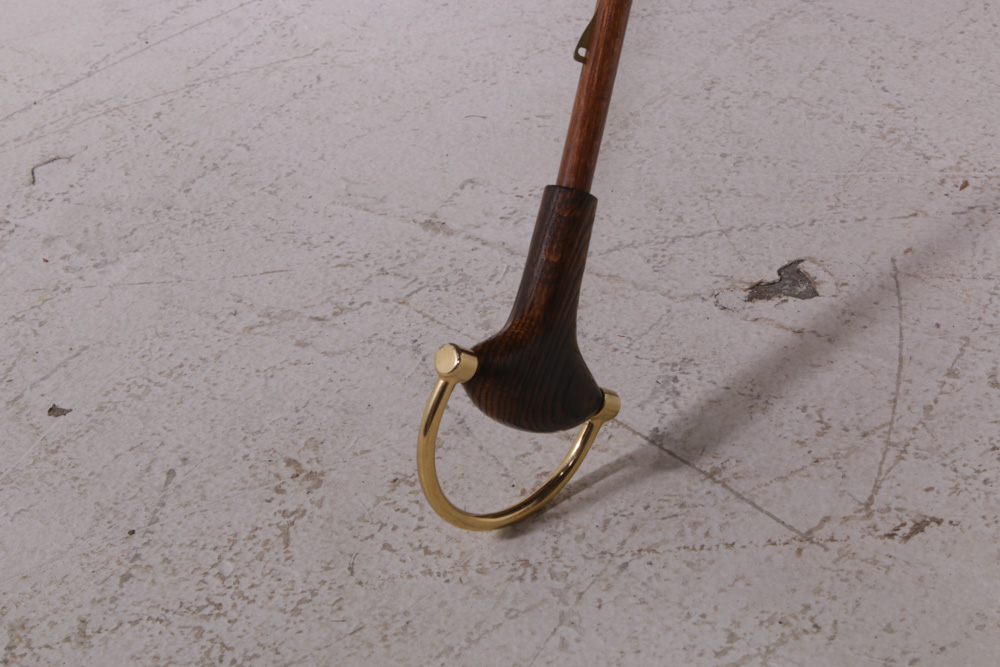 Gucci Canvas Umbrella with Wood Handle