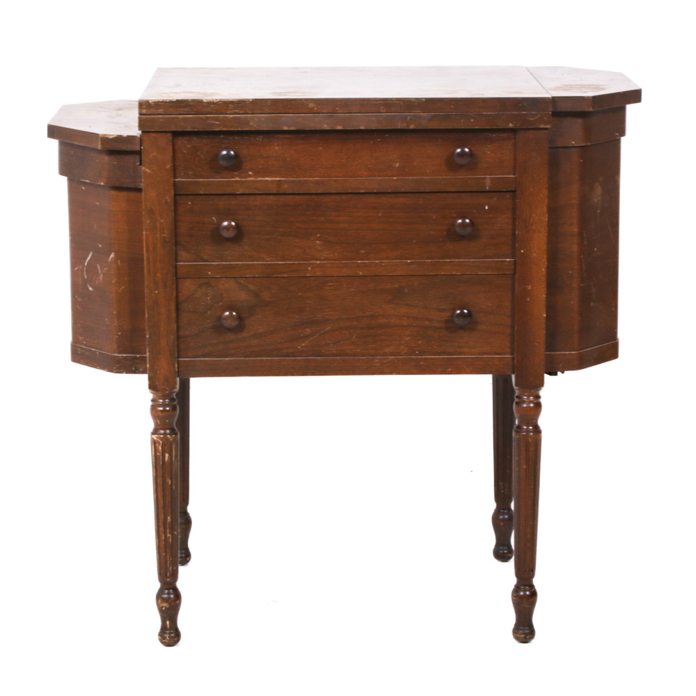 Martha Washington Model Sewing Machine Cabinet