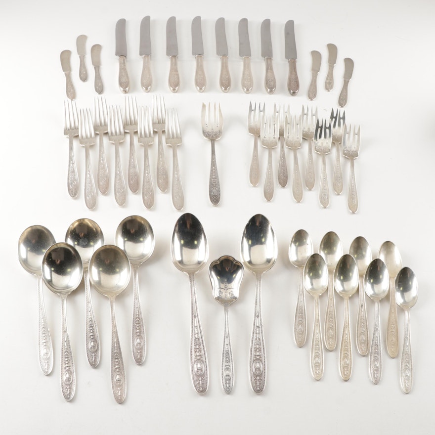 International Sterling Silver "Wedgwood" Flatware, Circa 1924