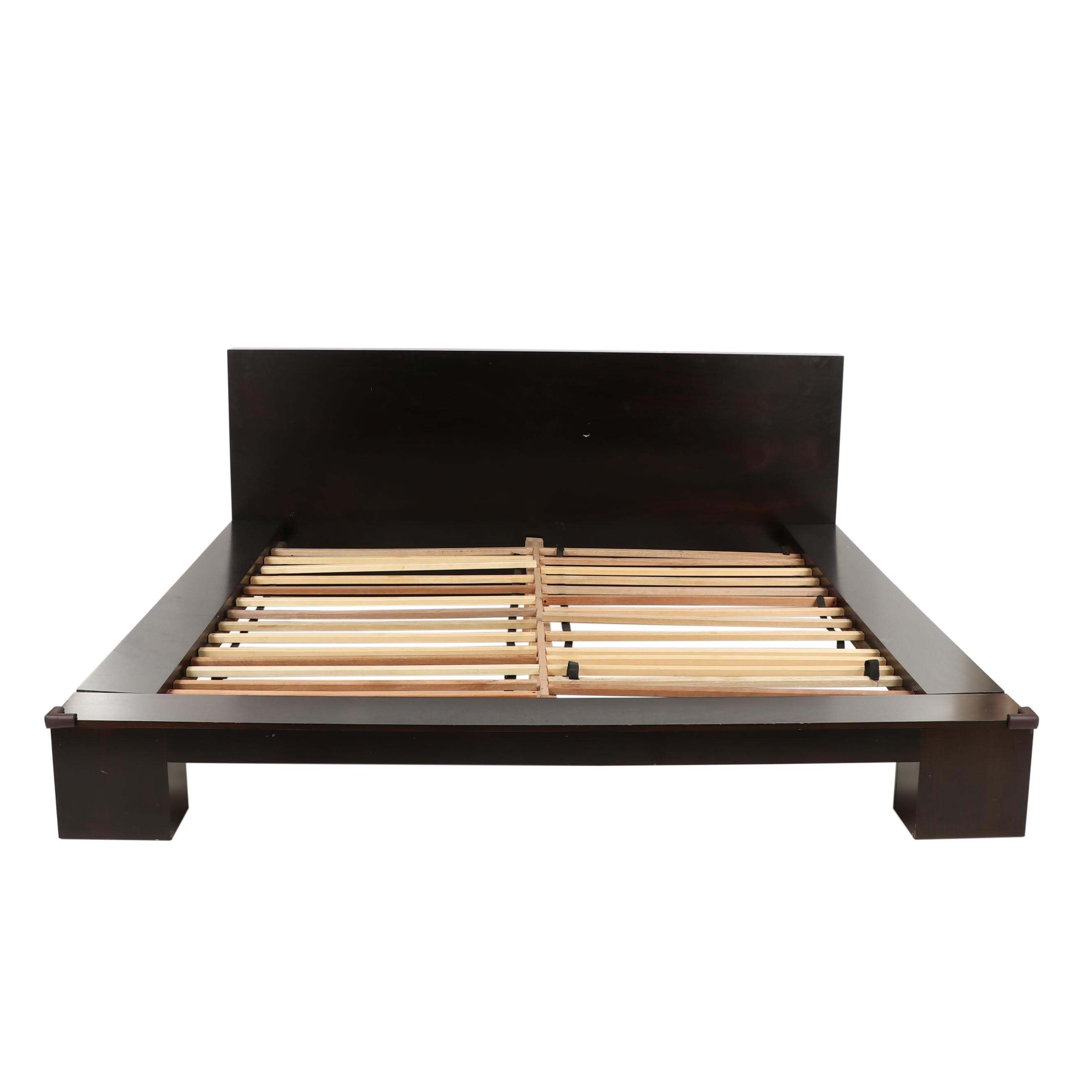 Z Gallerie King Size Platform Bed Frame