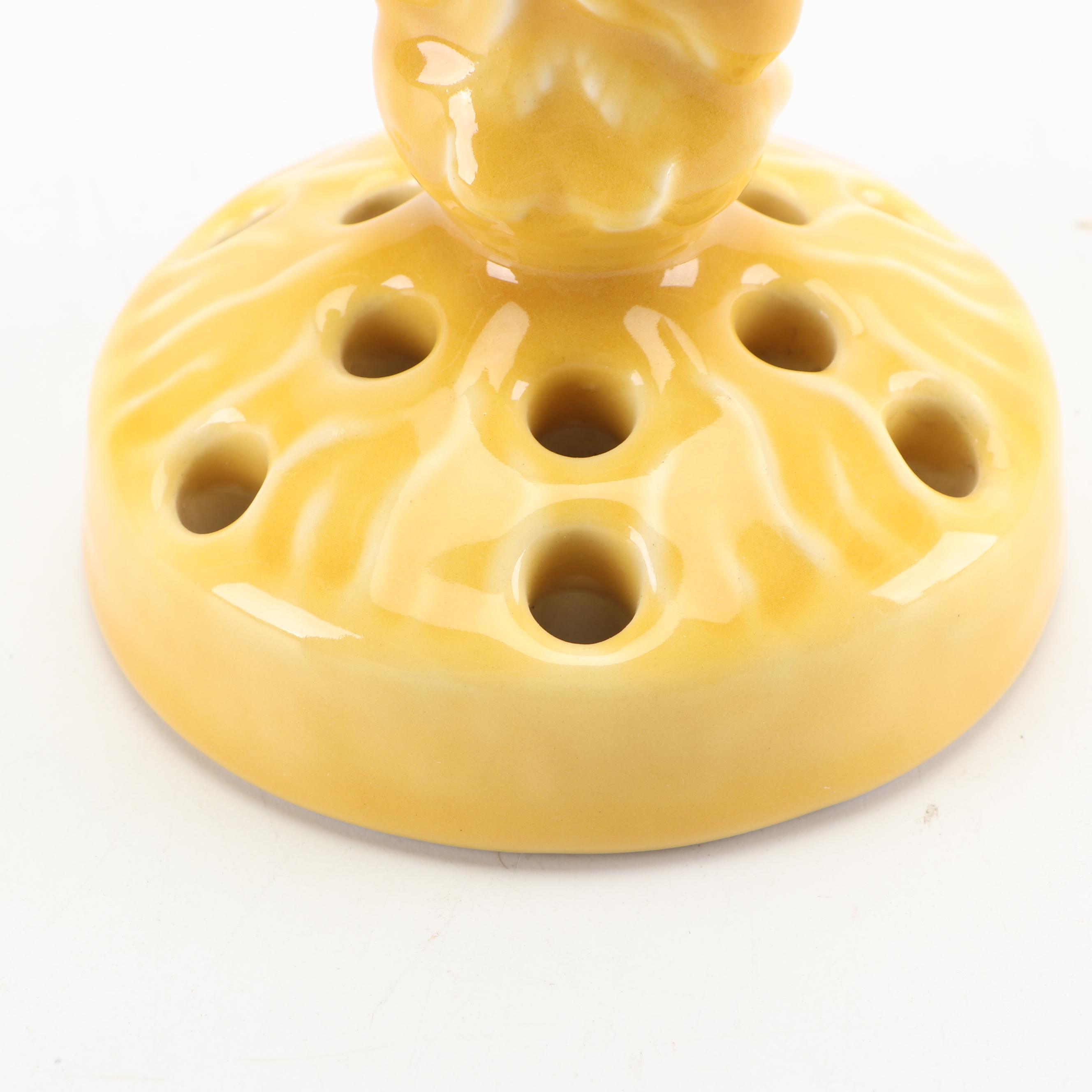 Rookwood Pottery Ostrich Form Flower Frog, 1921