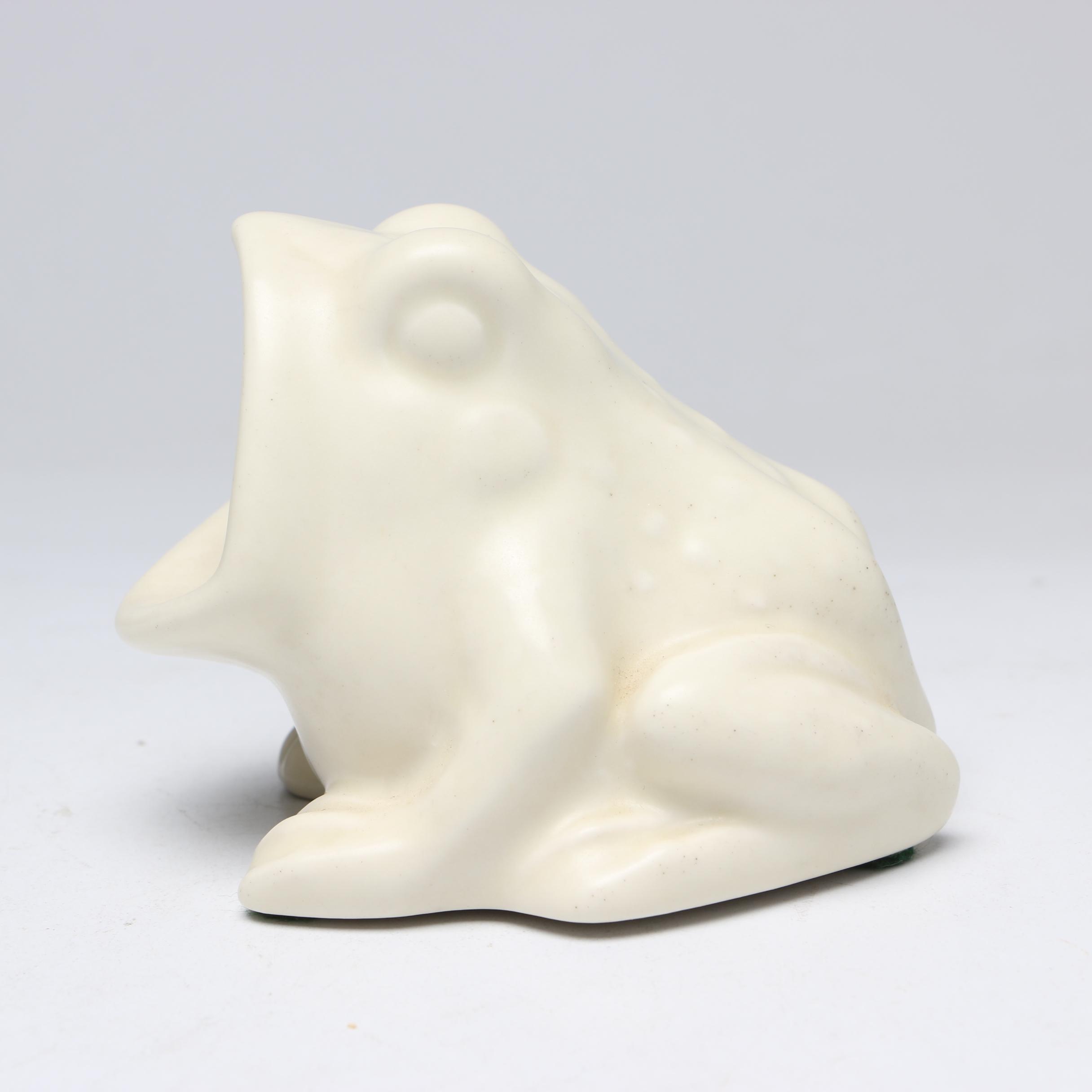 Rookwood Pottery Frog Ash Receiver, 1942