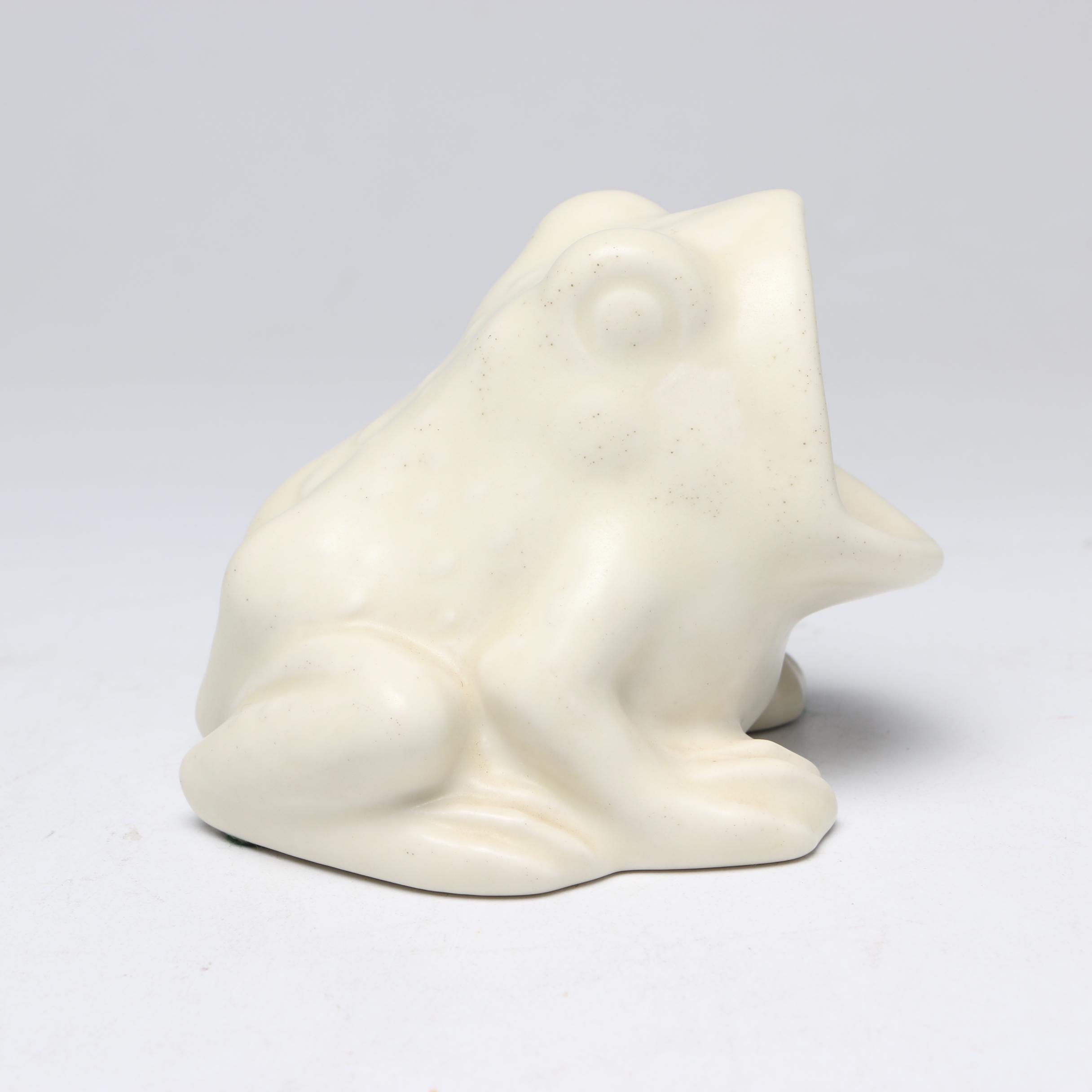 Rookwood Pottery Frog Ash Receiver, 1942