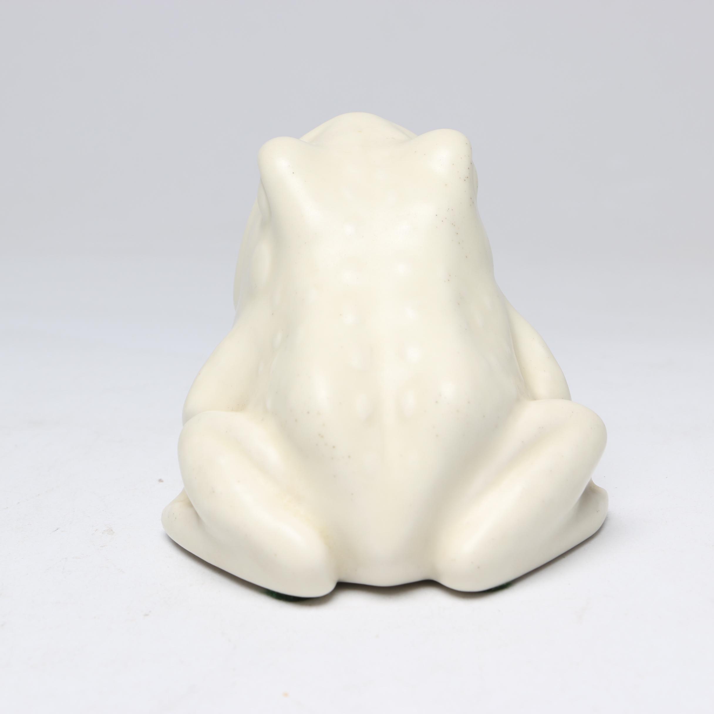 Rookwood Pottery Frog Ash Receiver, 1942