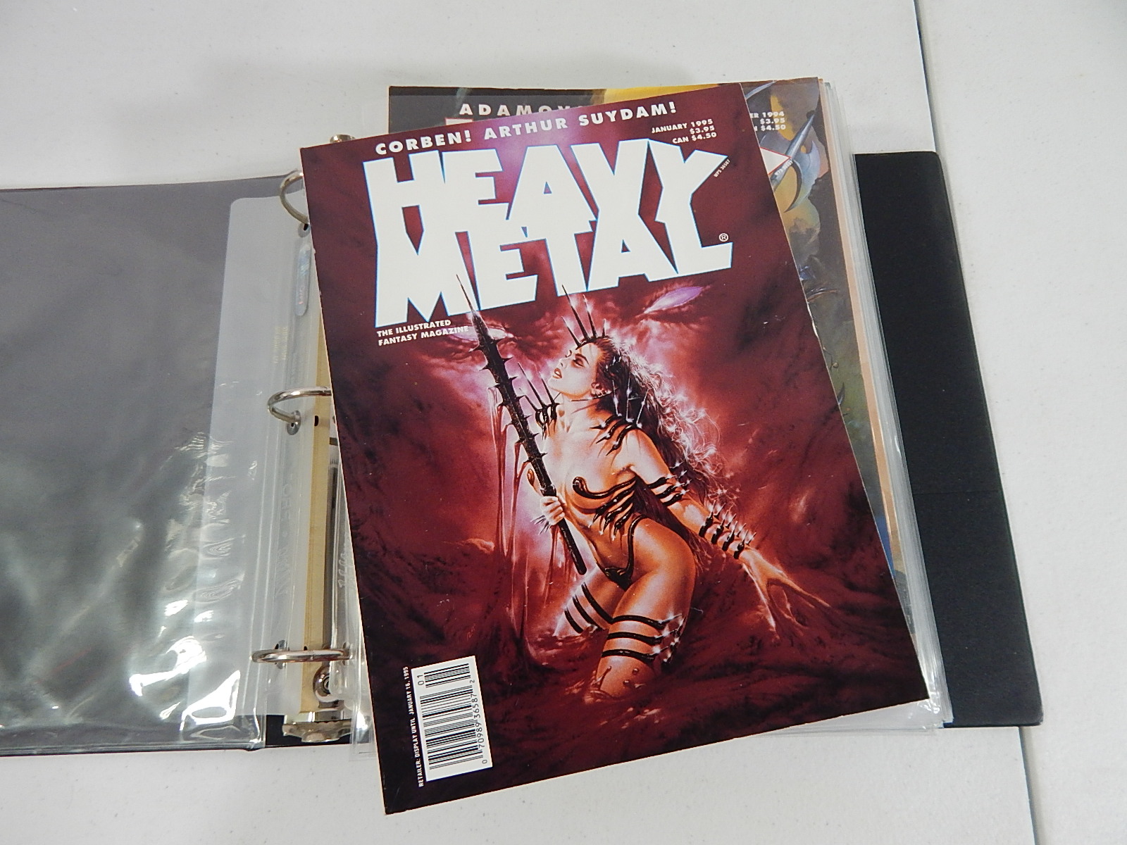 1990s "Heavy Metal" Comic Books by Metal Mammoth