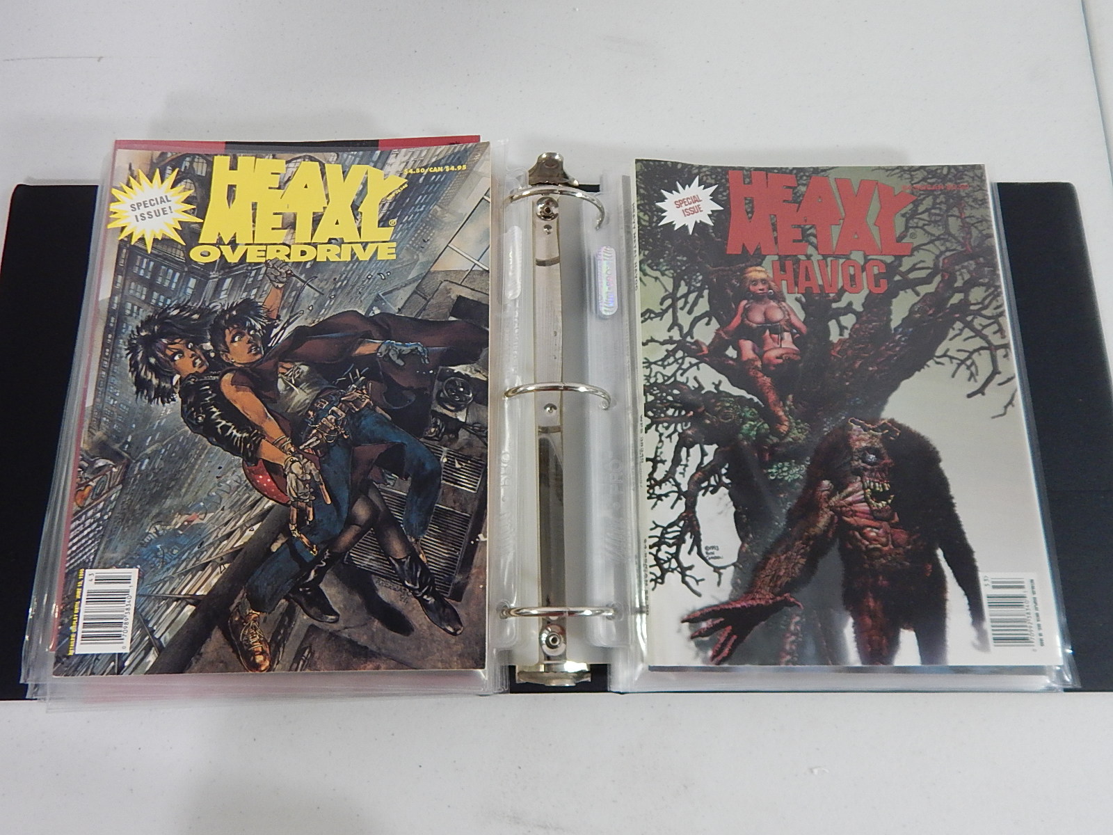 1990s "Heavy Metal" Comic Books by Metal Mammoth