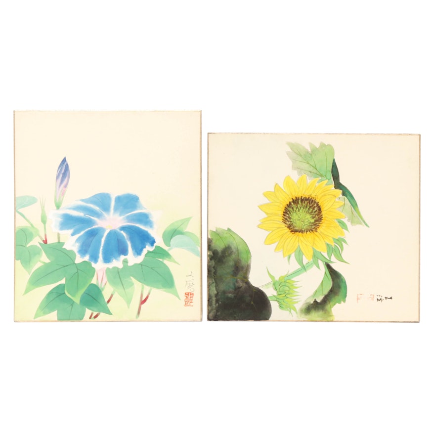 Botanical Watercolor Paintings