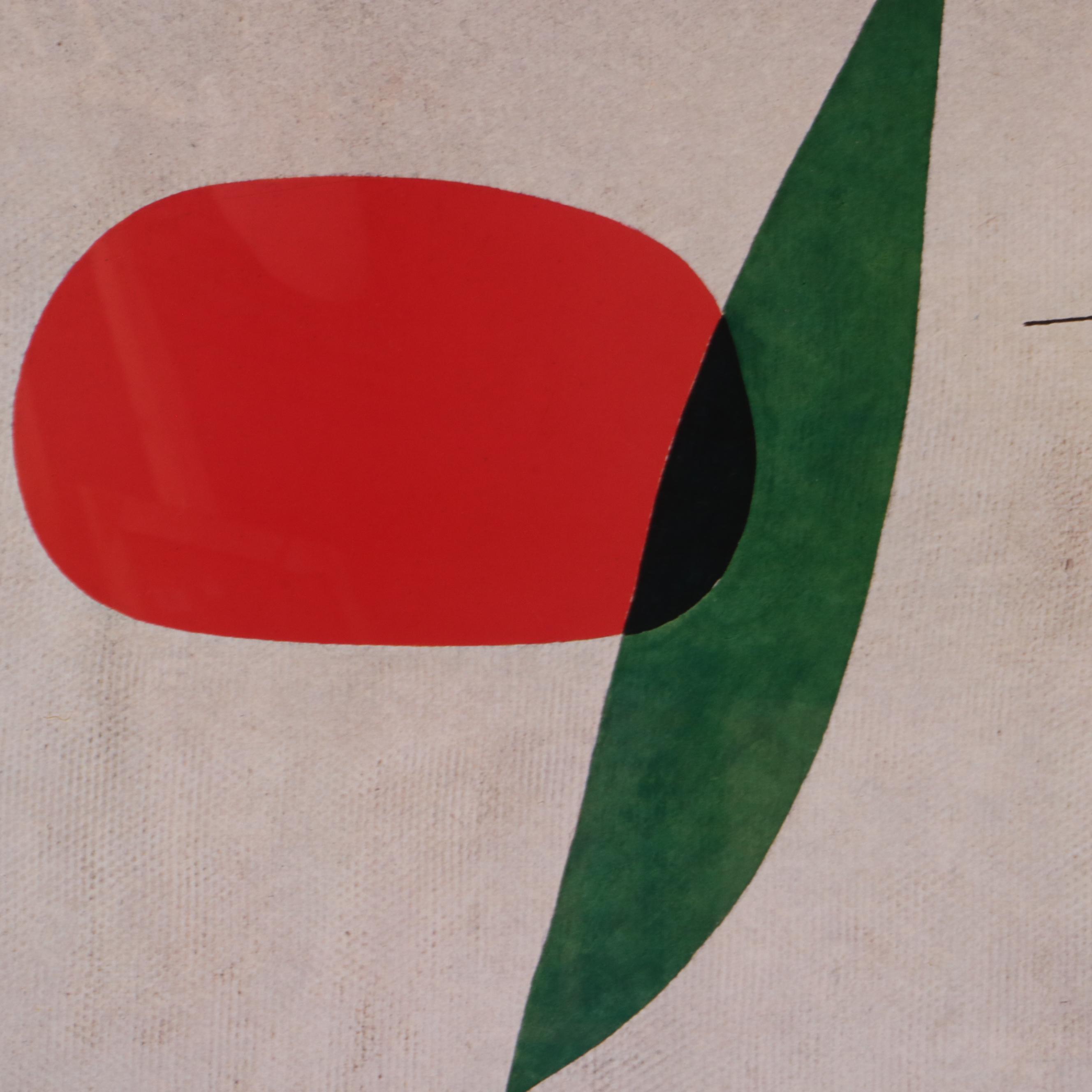Offset Lithograph after Joan Miro "Joaquim Gomis (Mural)"