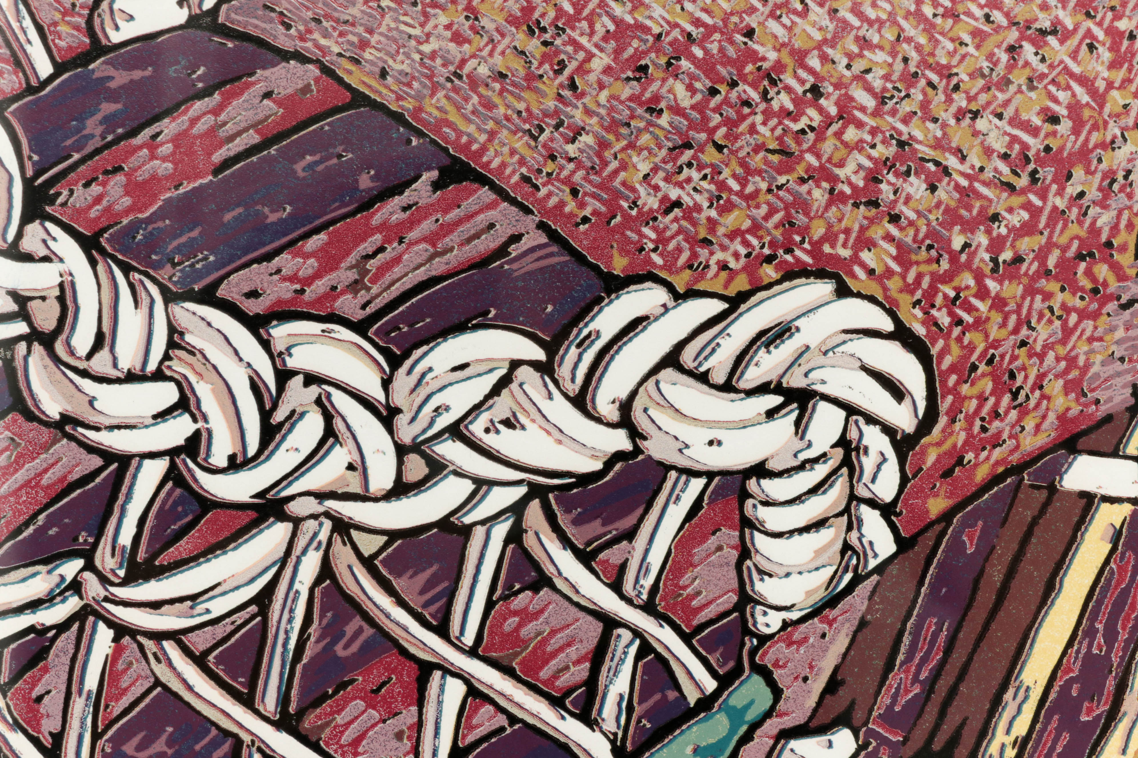 Missy Martin Serigraph "Eggplant First"