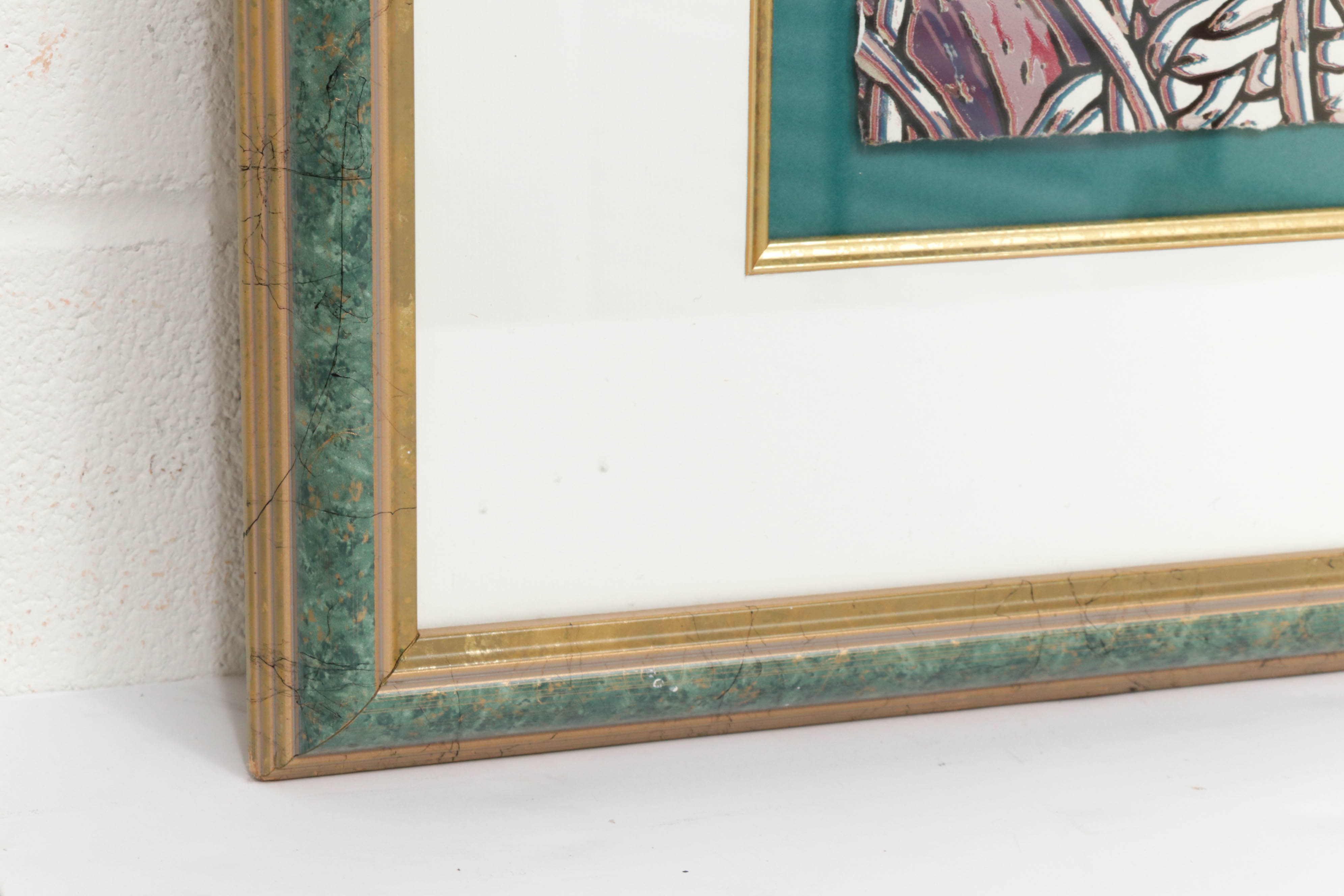 Missy Martin Serigraph "Eggplant First"