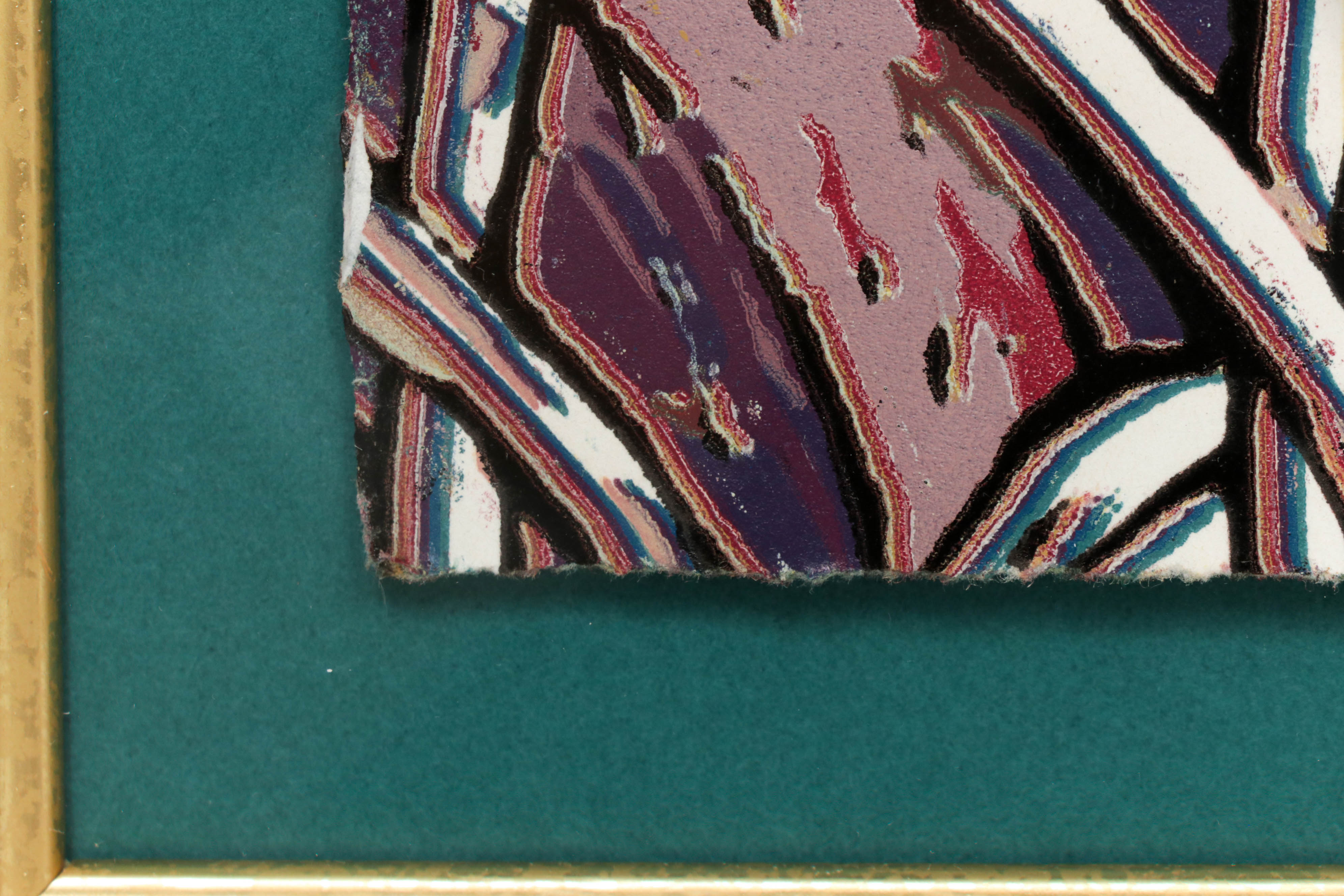 Missy Martin Serigraph "Eggplant First"