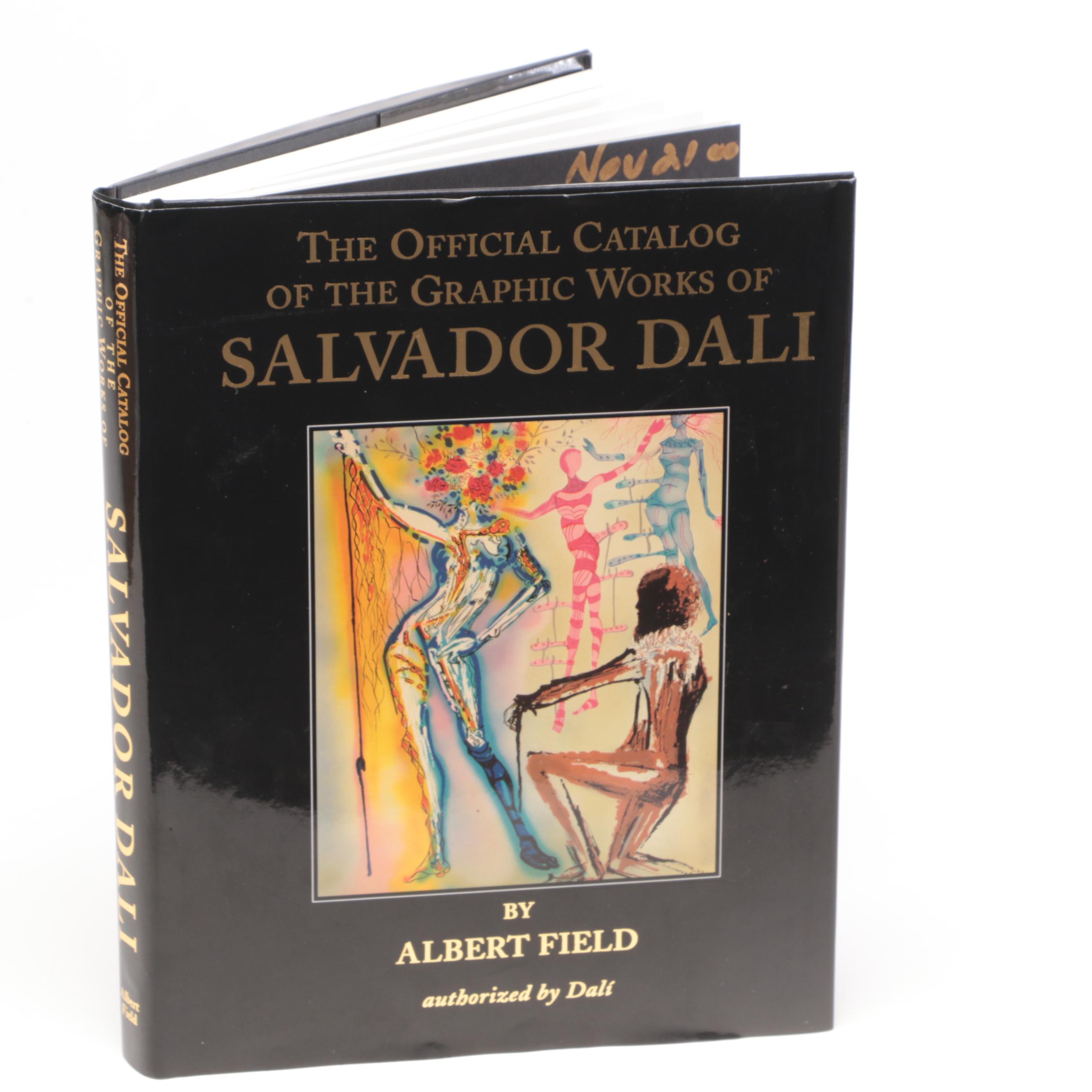Authorized "The Official Catalog of the Graphic Works of Salvador Dalí" by Field