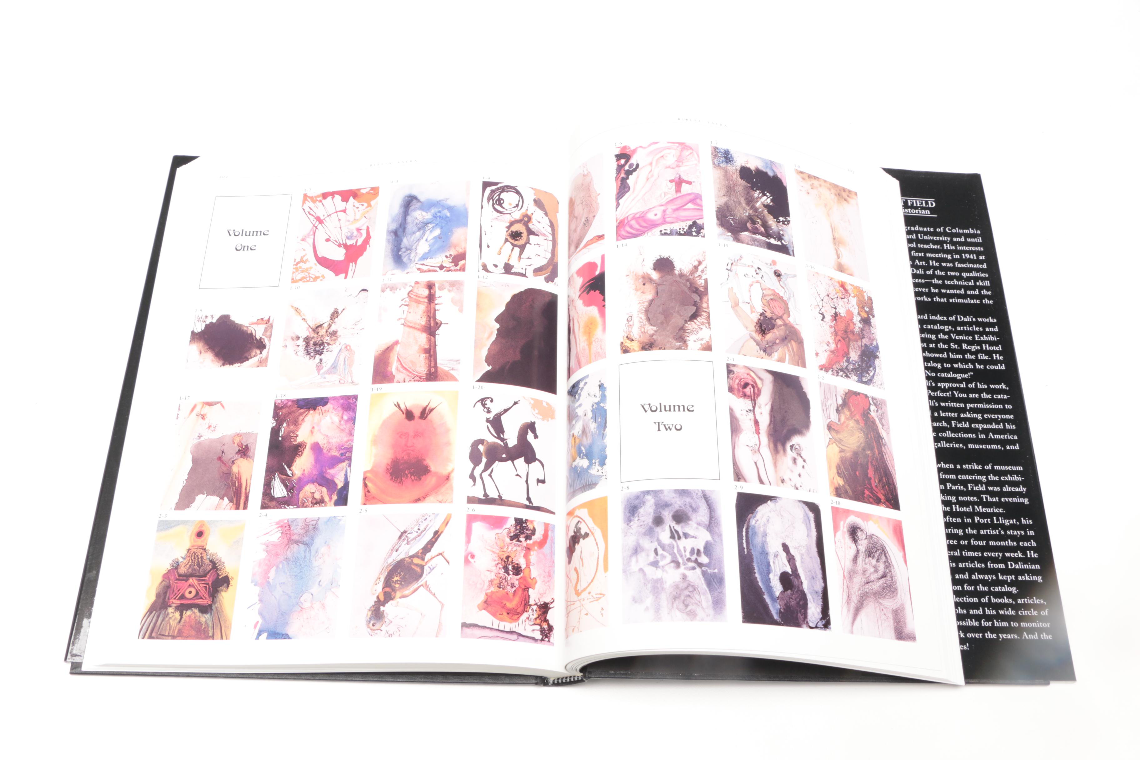 Authorized "The Official Catalog of the Graphic Works of Salvador Dalí" by Field