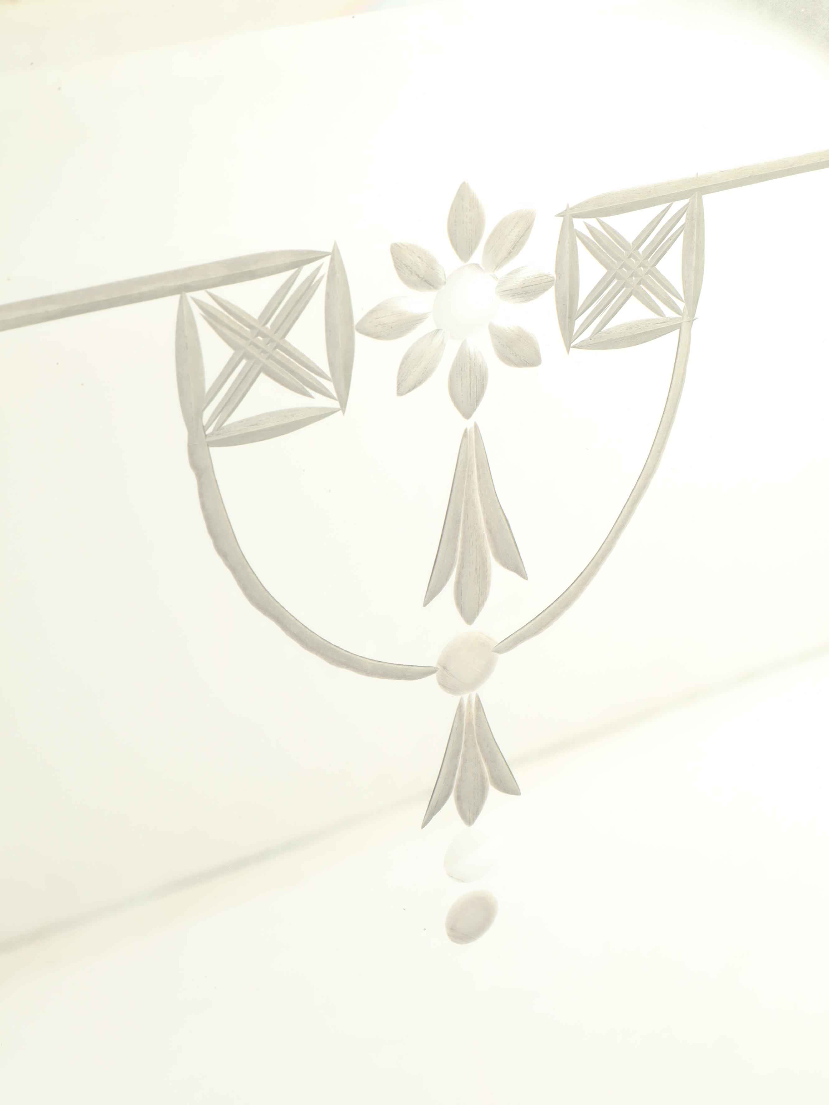 Two Wall Mirrors Featuring Nurre Maestro, Mid to Late 20th Century