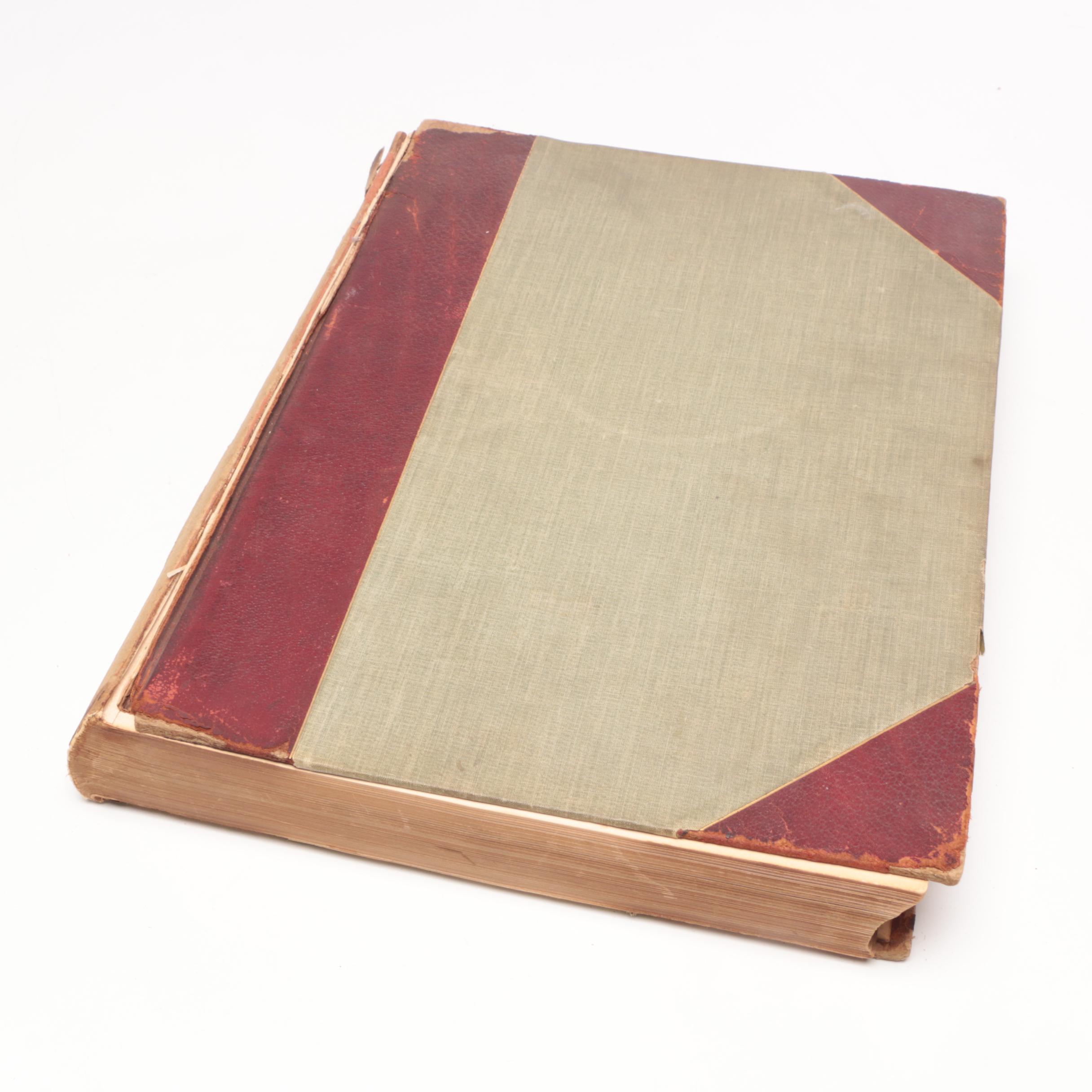 1906 "Atlas of Typical Operations in Surgery" by Bockenheimer and Frohse