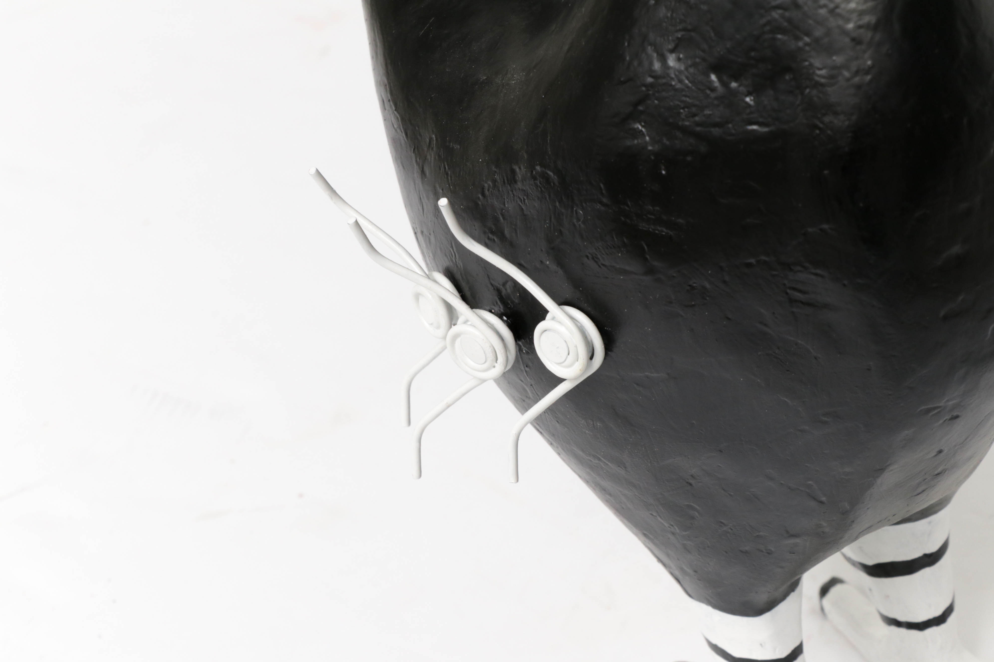 Mark Rosen Folk Art Chicken Mixed Media Sculpture