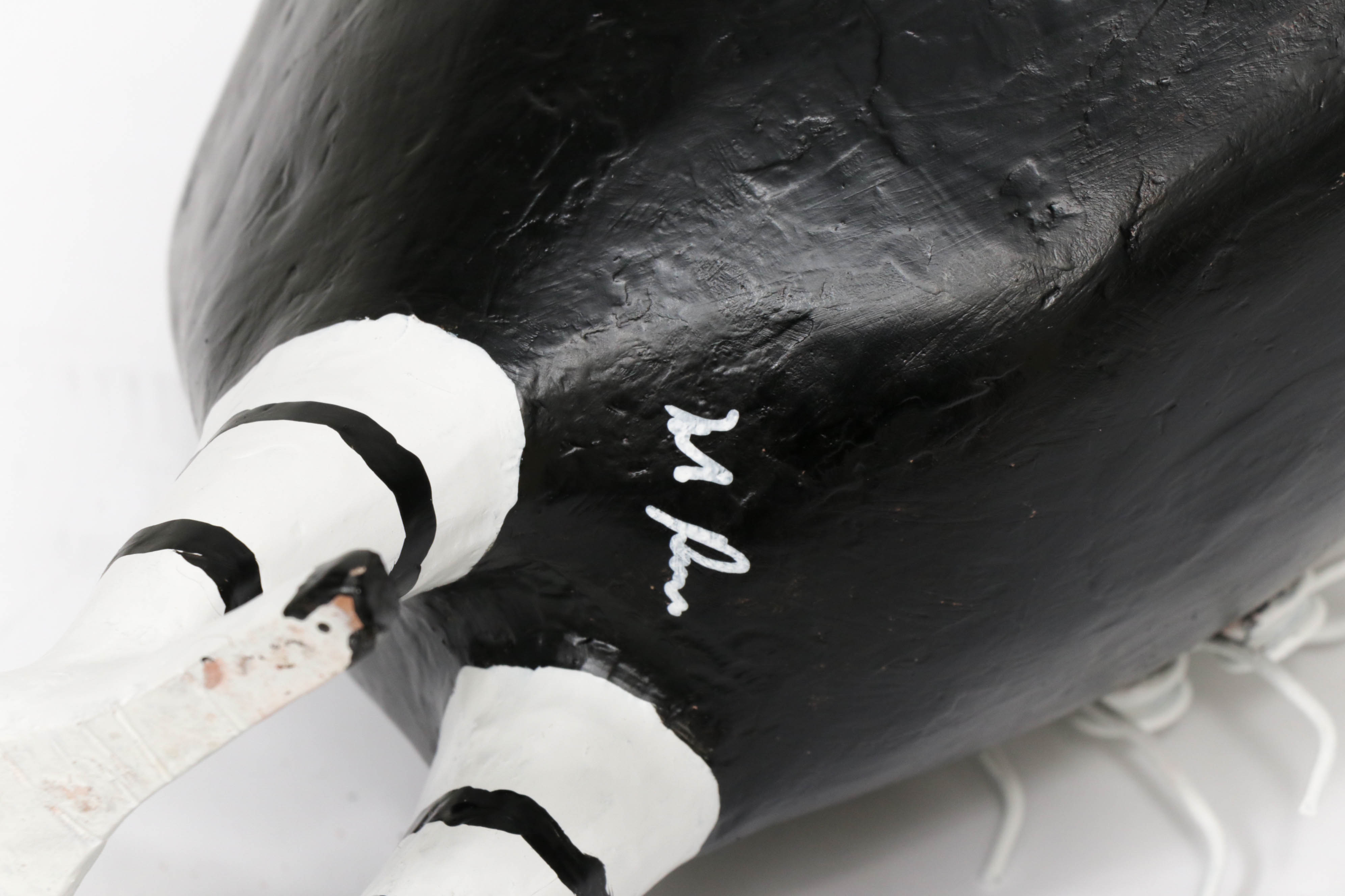 Mark Rosen Folk Art Chicken Mixed Media Sculpture