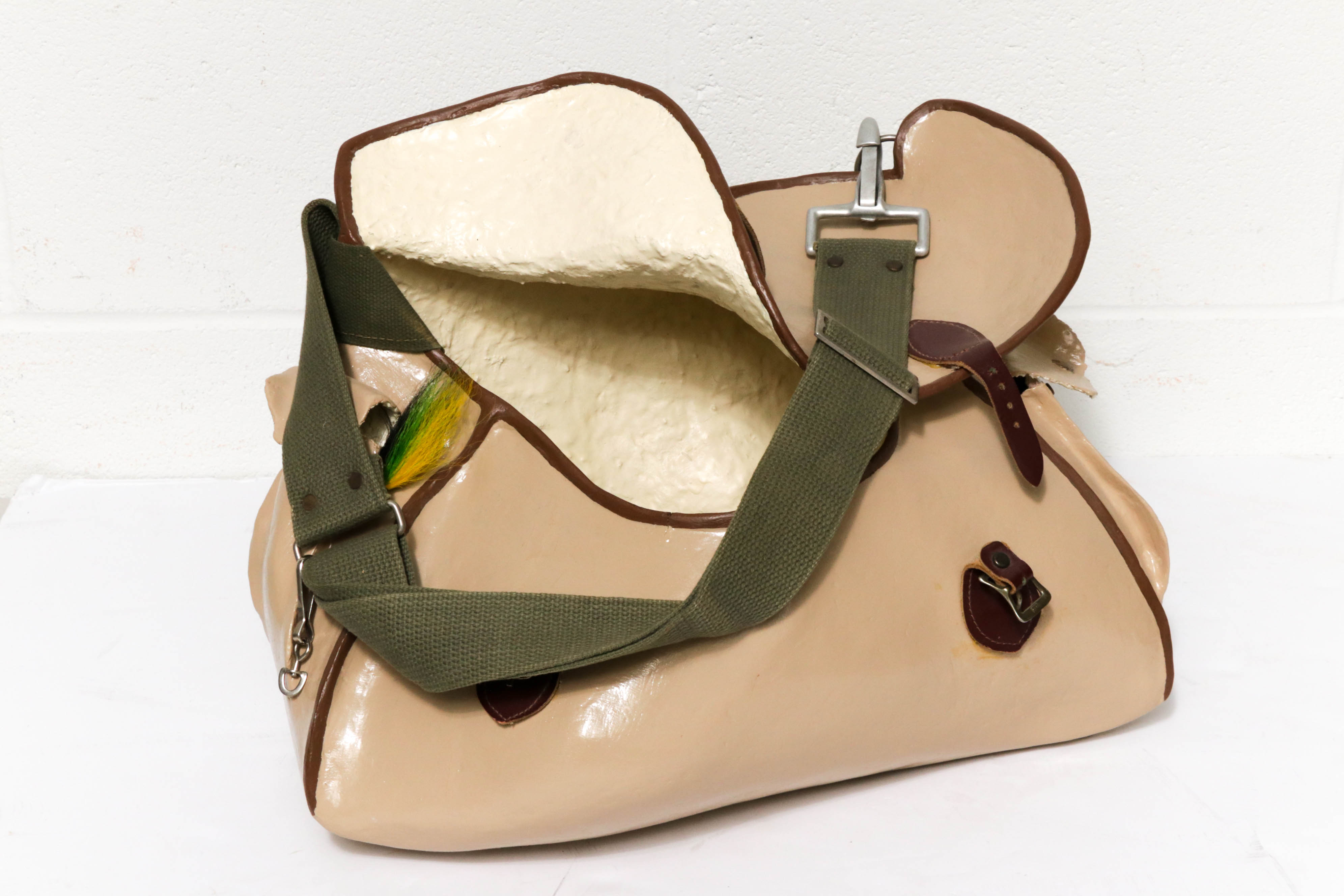 Mark Rosen Mixed Media Sculpture "Bag of Tricks / Lucky Hat"