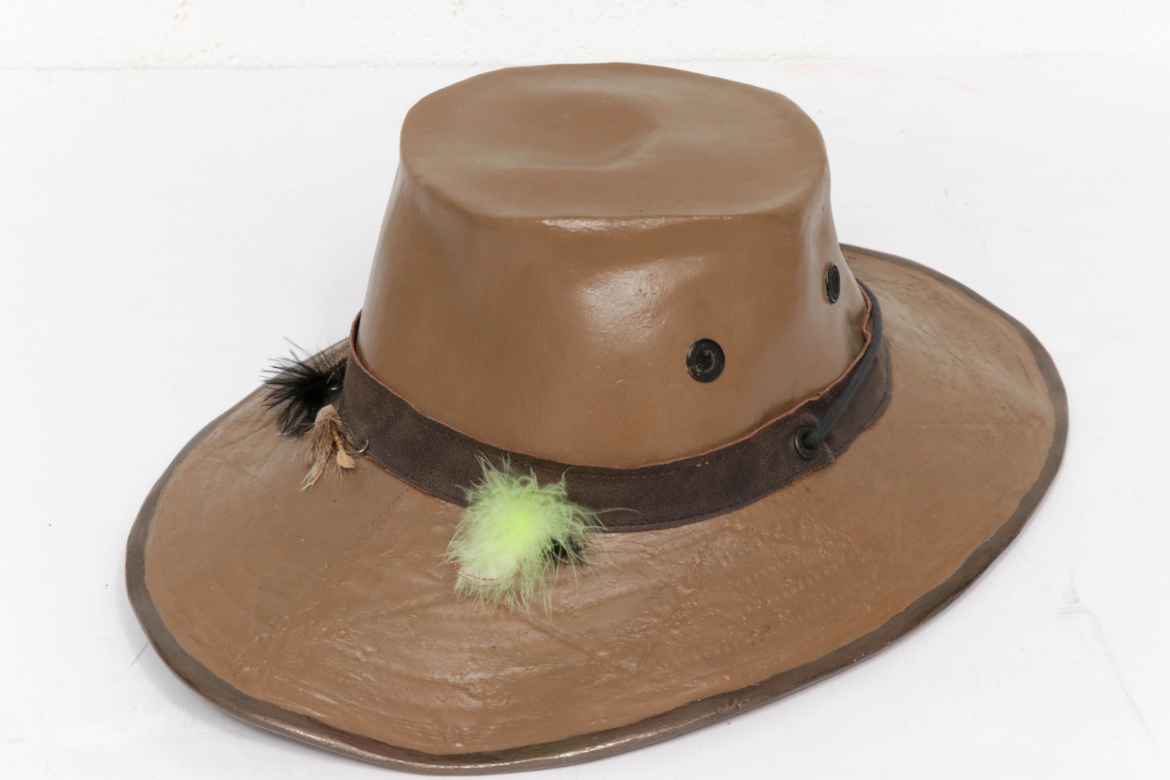 Mark Rosen Mixed Media Sculpture "Bag of Tricks / Lucky Hat"