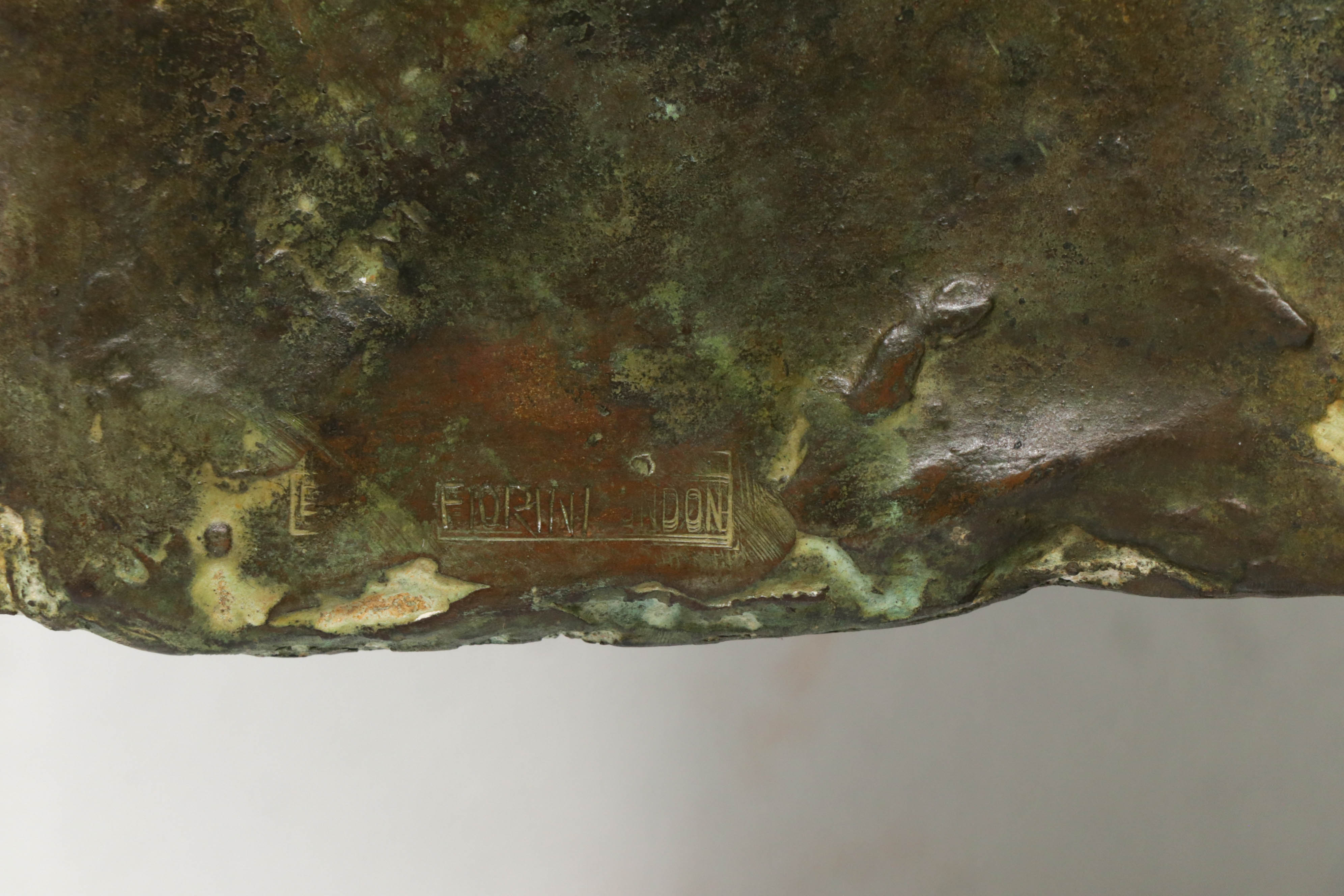 Jack Greaves Abstract Bronze Panel Sculpture