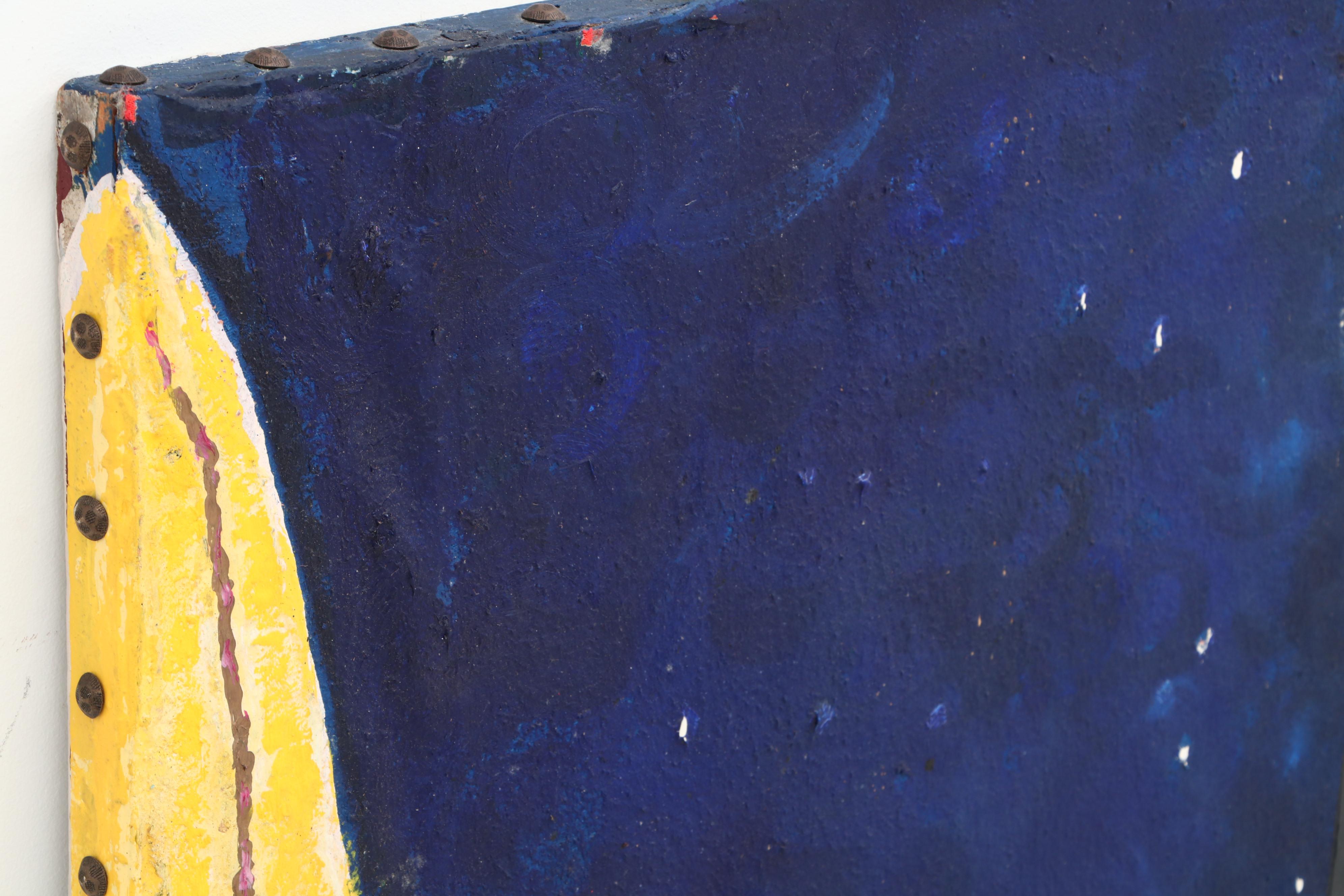 Francisco Sainz Abstract Cityscape Mixed Media Painting