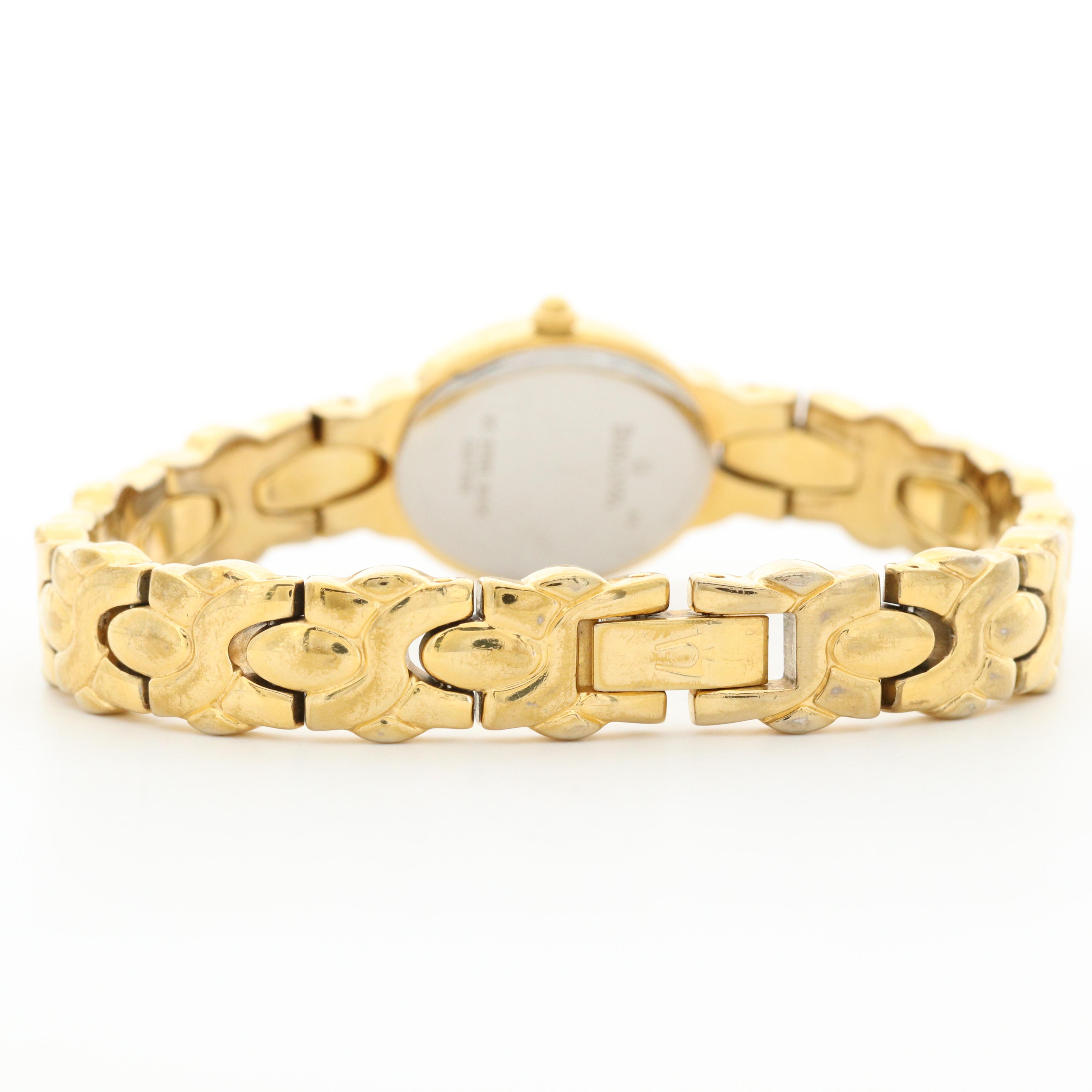 Bulova Mother of Pearl and Diamond Watch