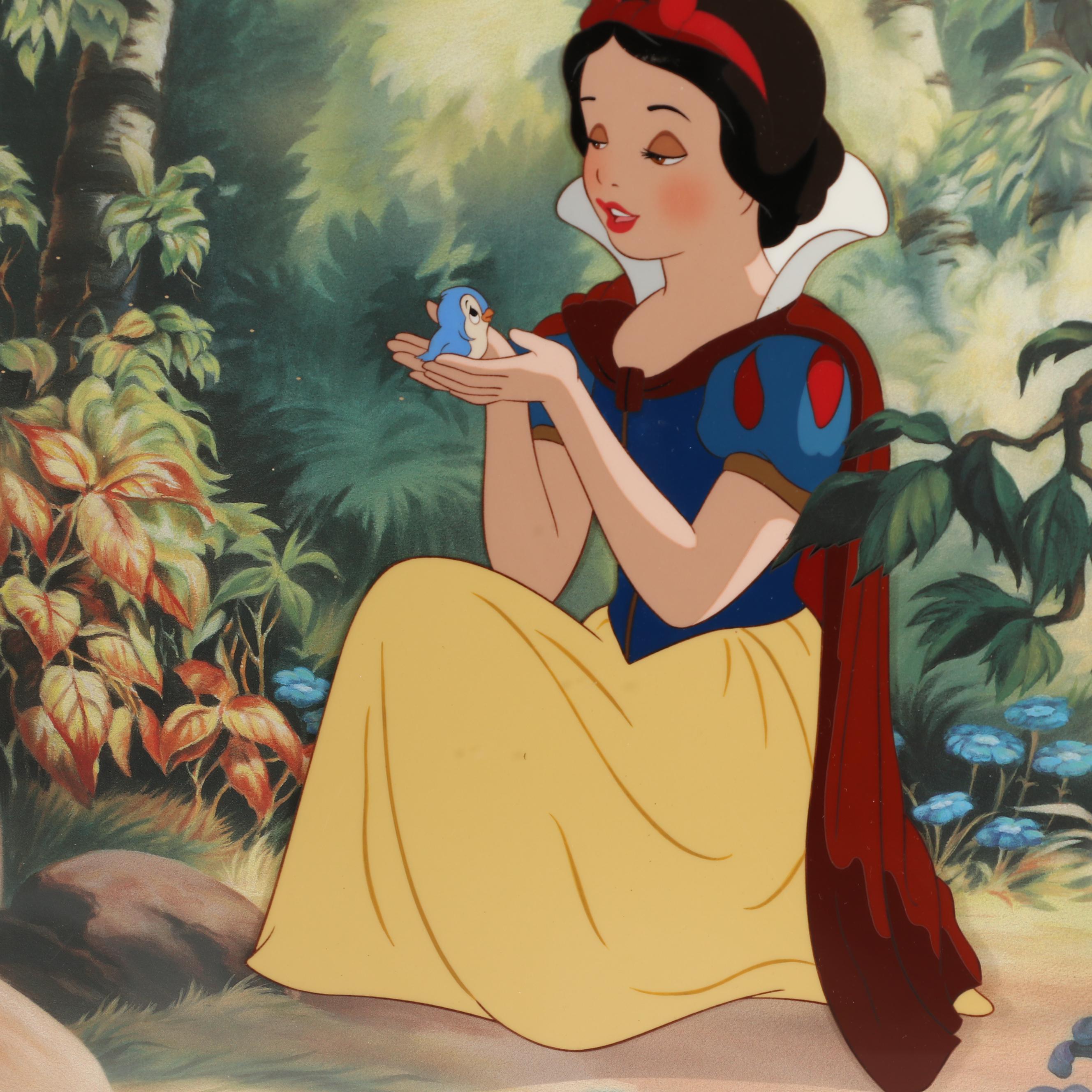 Disney Hand Painted Animation Cel "Little Lost Bird", 1993