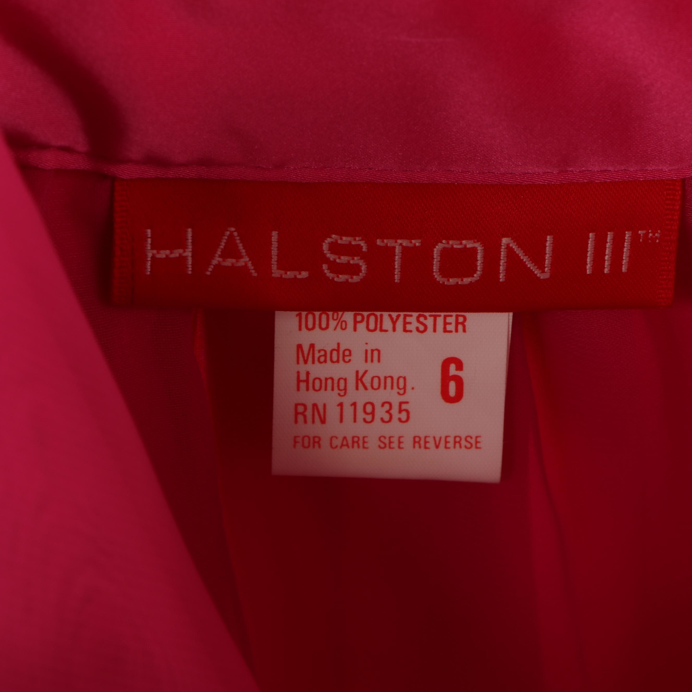 Halston III, Kappi and Other Maxi Dresses and Jumpsuit, 1970s Vintage