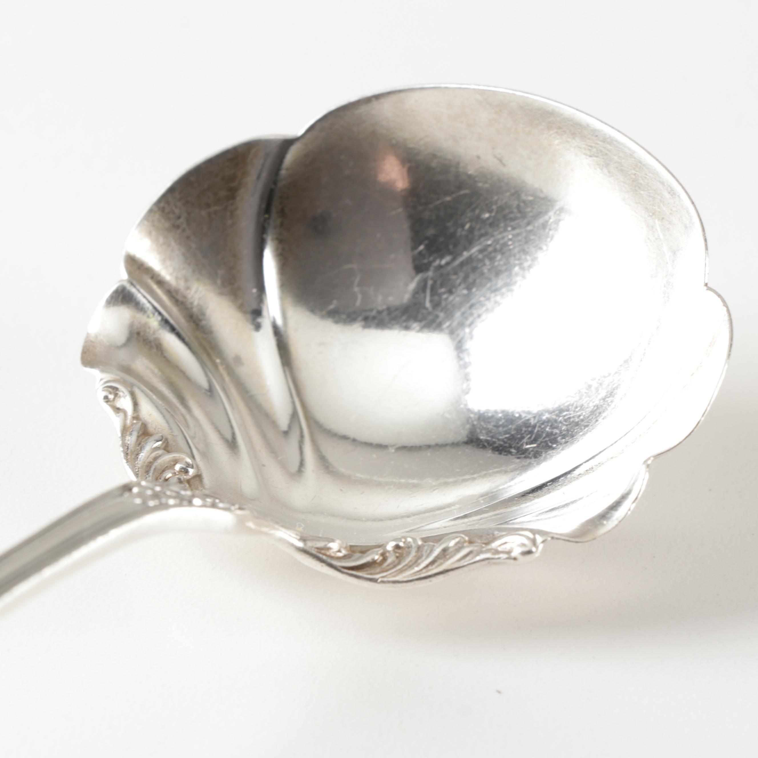 Antique Gorham Sterling Silver "Hanover" and "Maryland" Serverware, Circa 1895