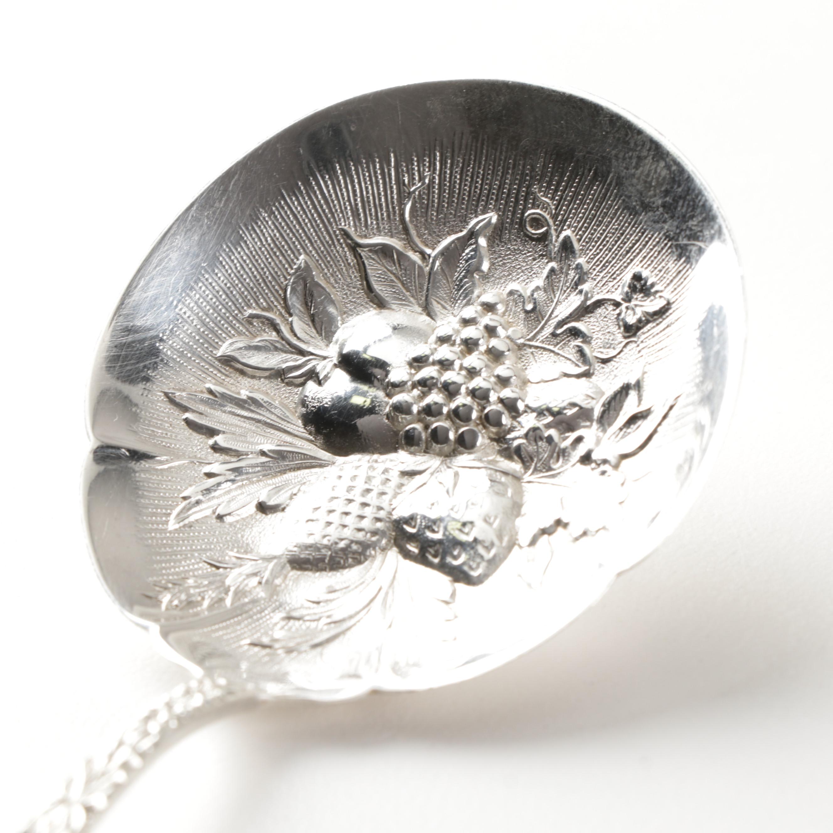 Kirk-Stieff "Repousse" and "Stieff Rose" Sterling Silver Serving Utensils