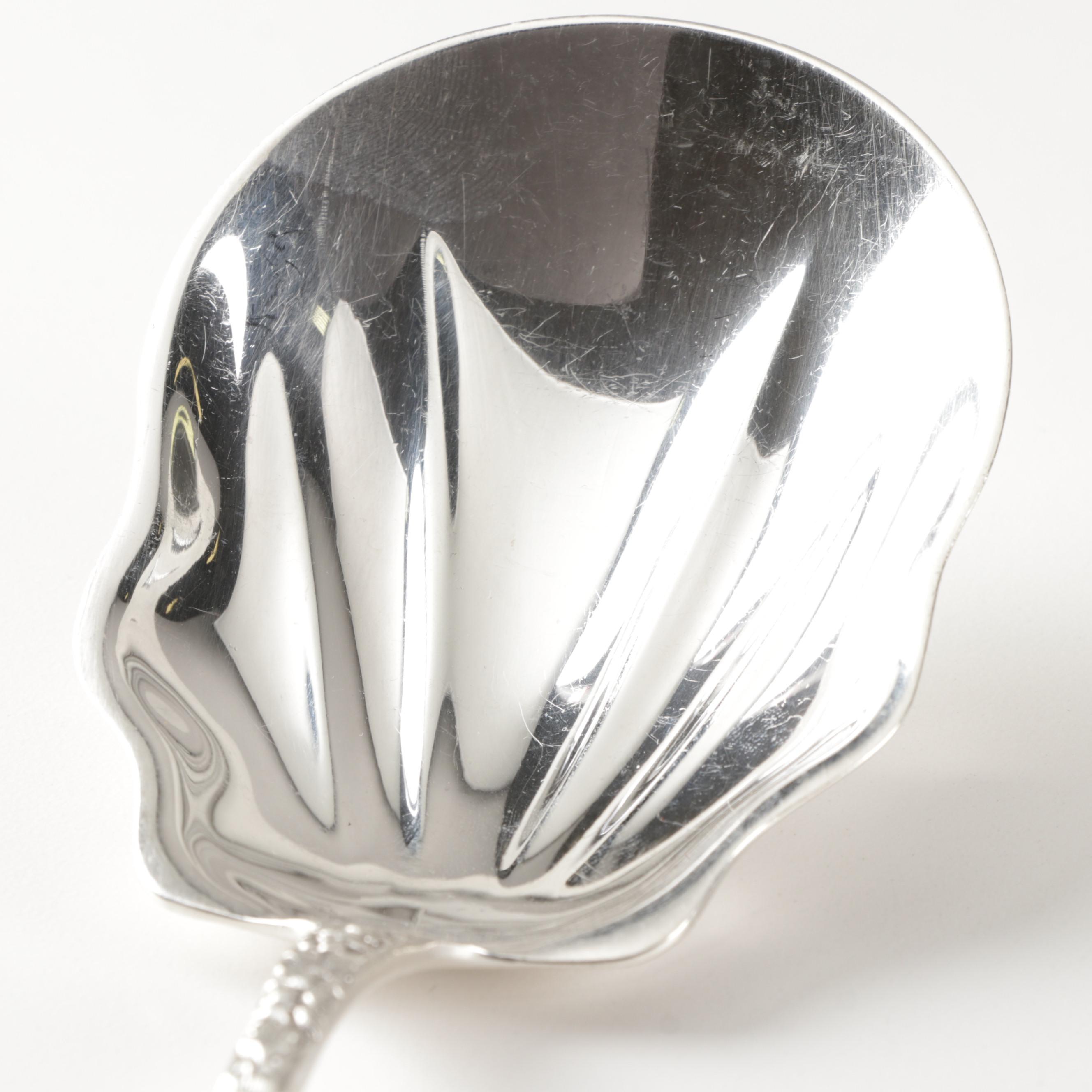 Kirk-Stieff "Repousse" and "Stieff Rose" Sterling Silver Serving Utensils