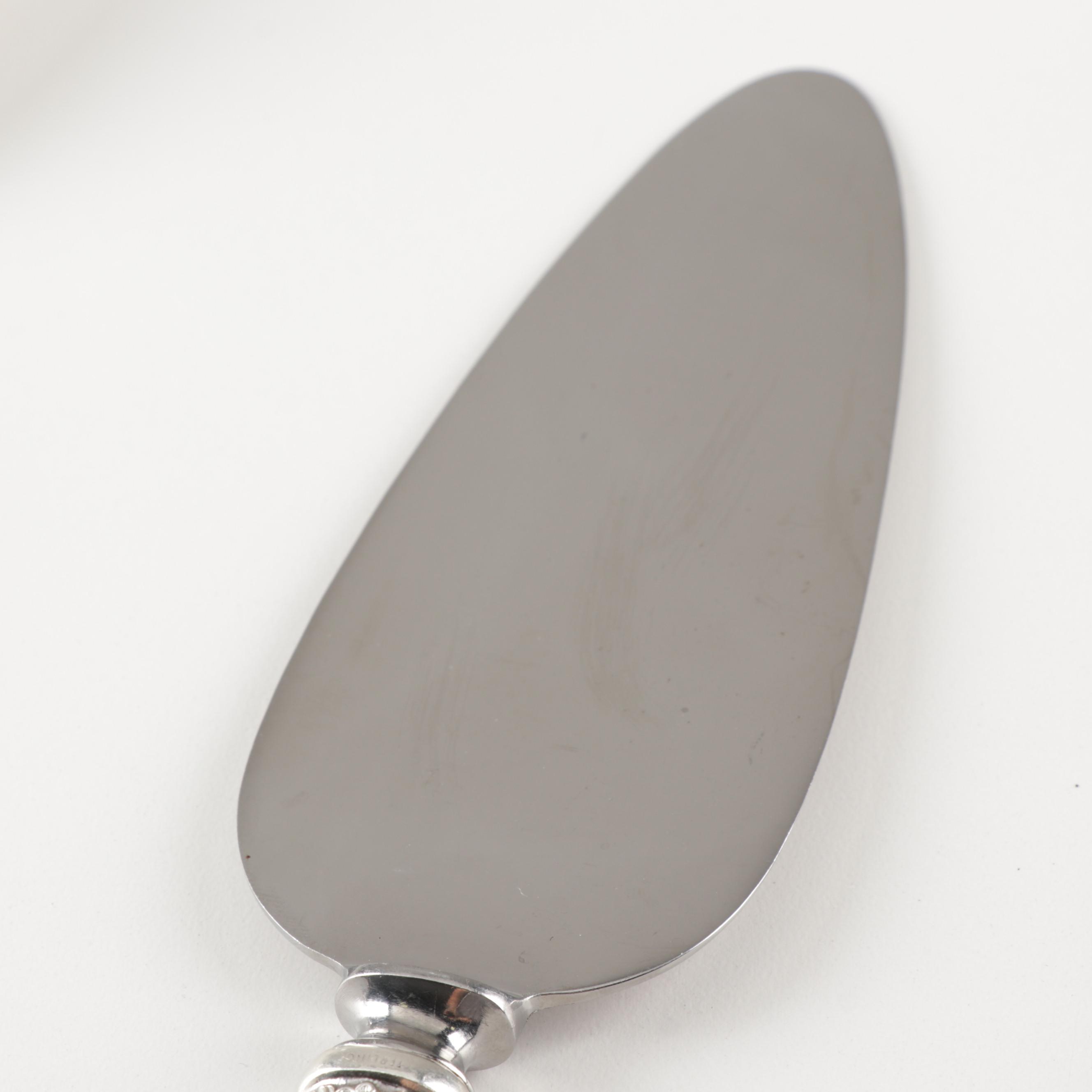 Kirk-Stieff "Repousse" and "Stieff Rose" Sterling Silver Serving Utensils