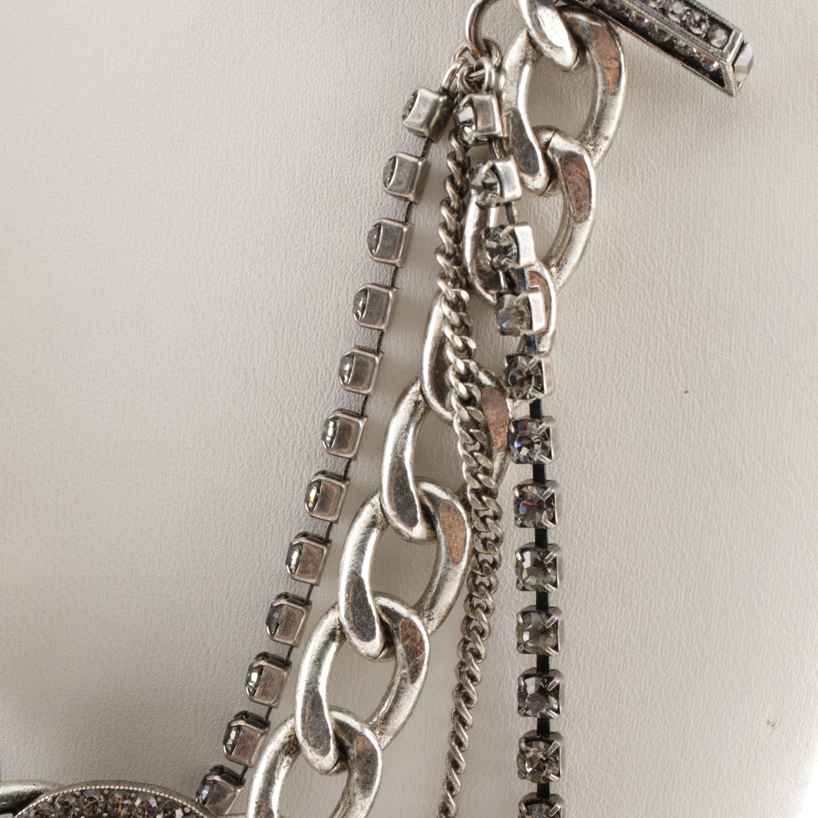 Lanvin Paris Handmade Statement Necklace