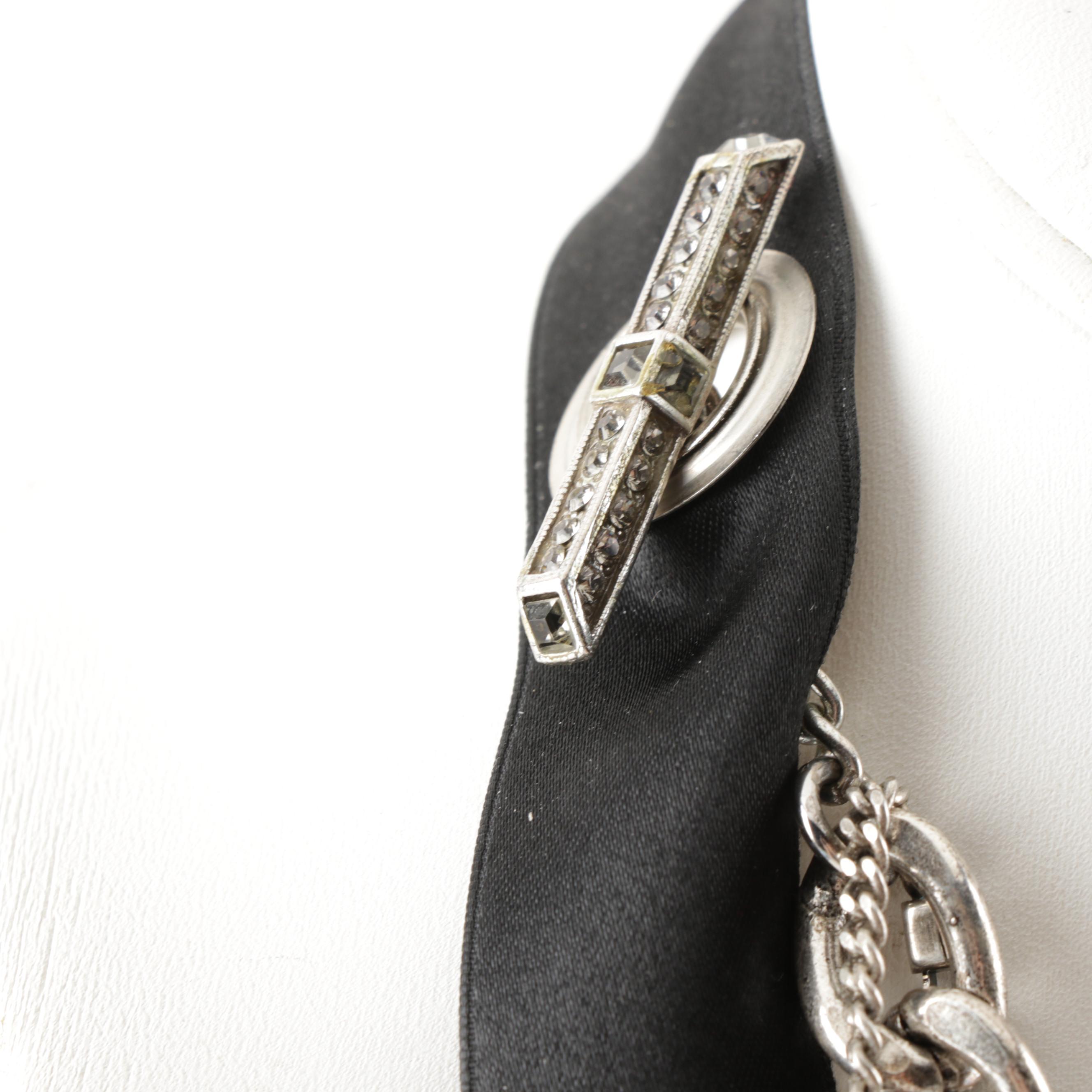 Lanvin Paris Handmade Statement Necklace