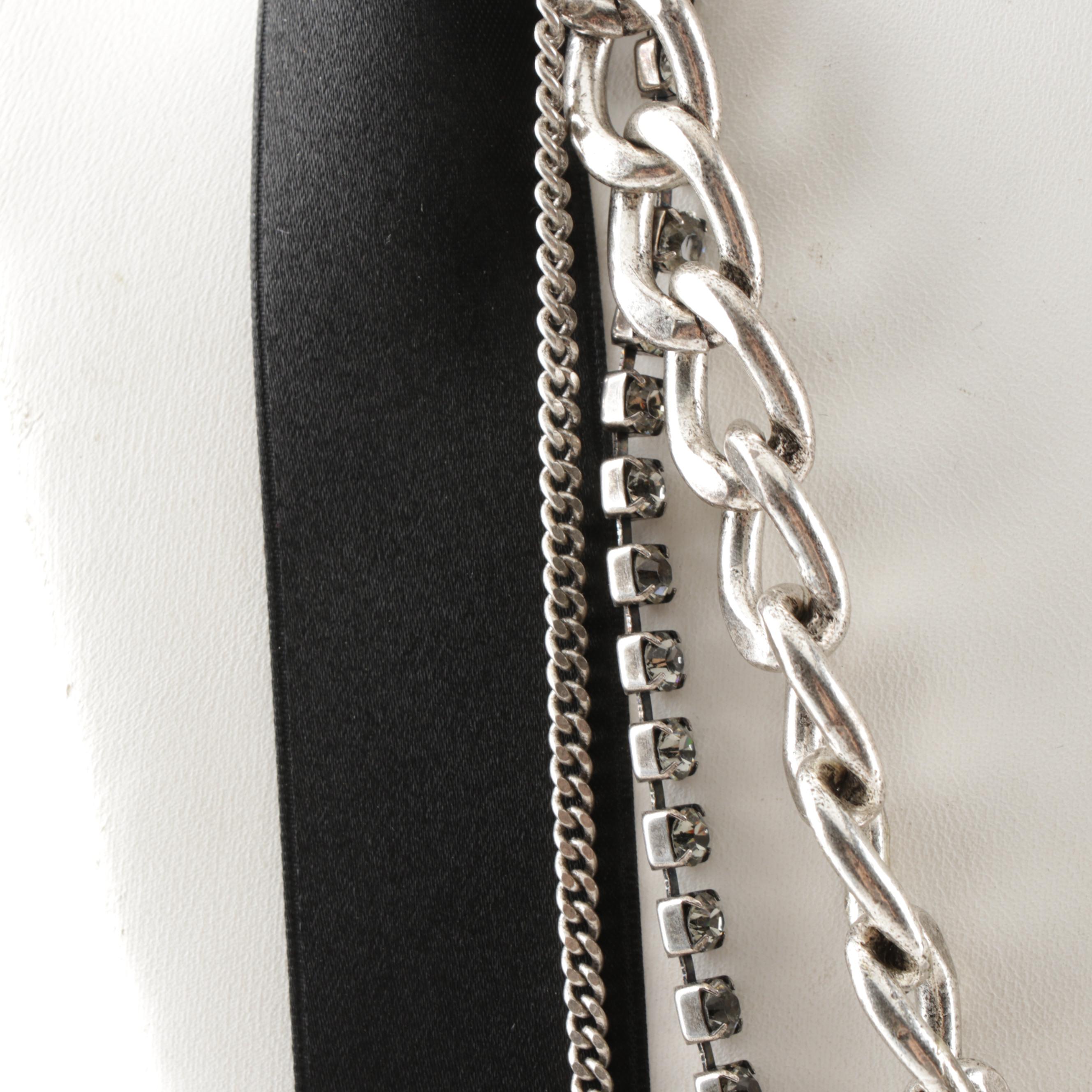 Lanvin Paris Handmade Statement Necklace