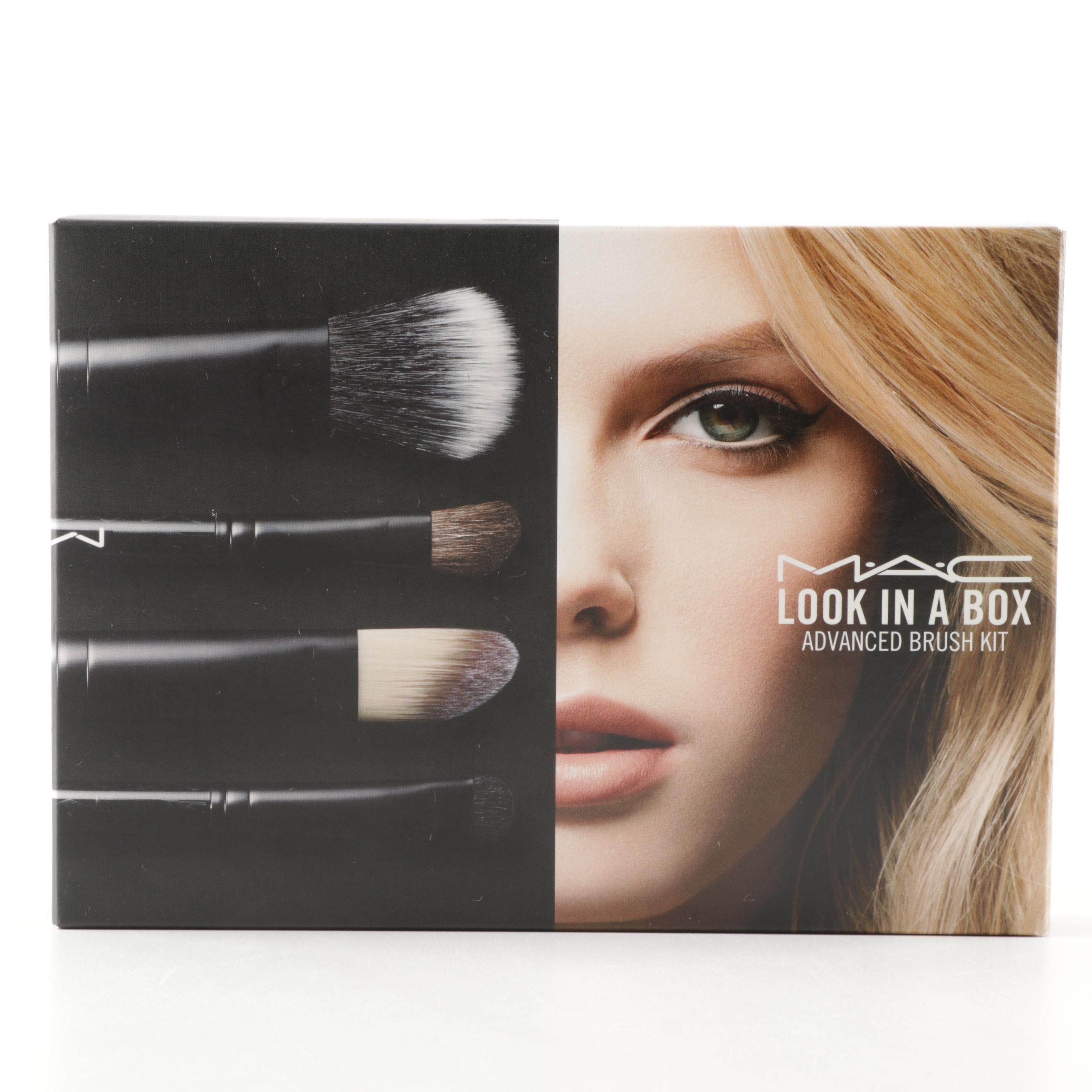 Kate Spade New York Wilson Road Quilted Cosmetic Bag and MAC Advanced Brush Kit