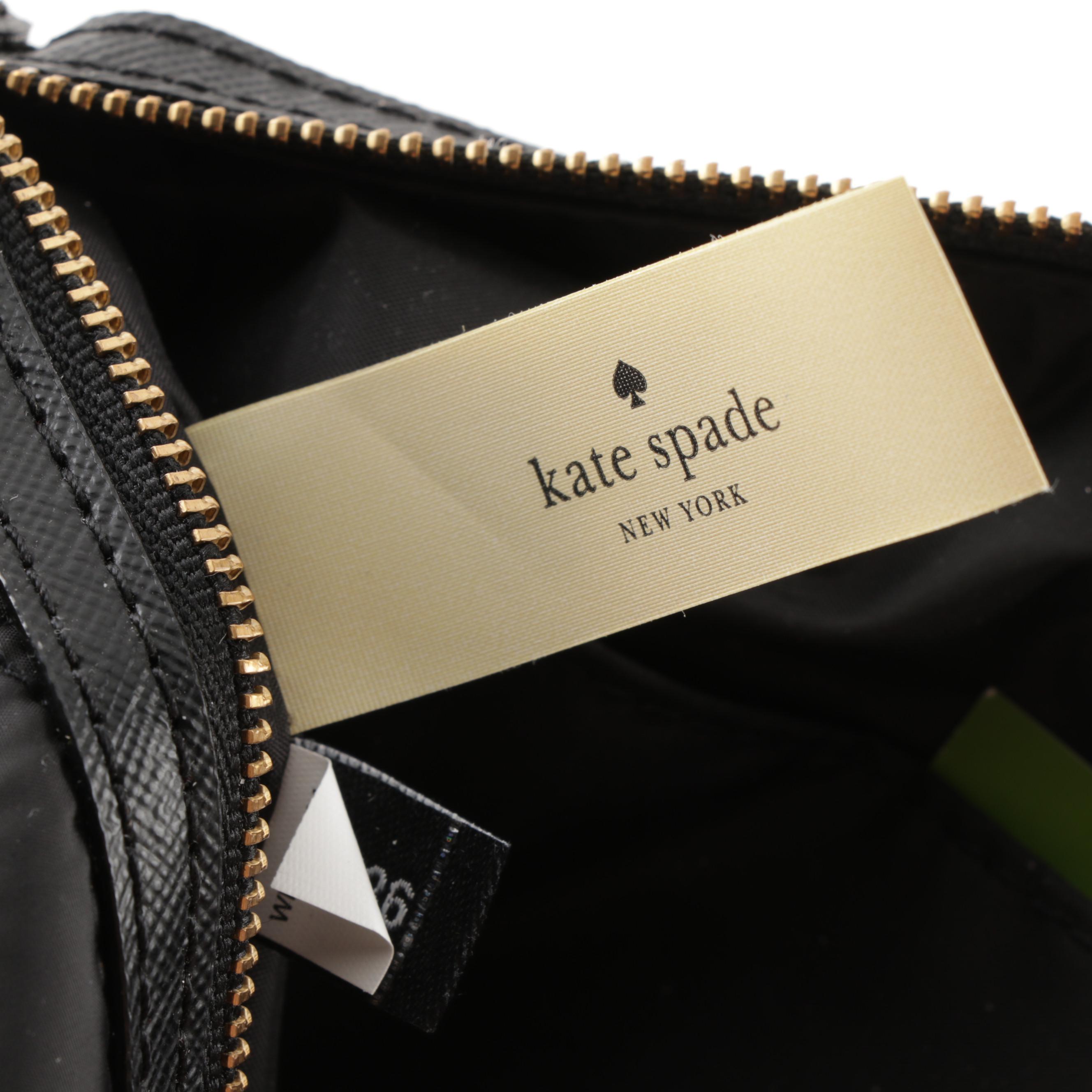 Kate Spade New York Wilson Road Quilted Cosmetic Bag and MAC Advanced Brush Kit