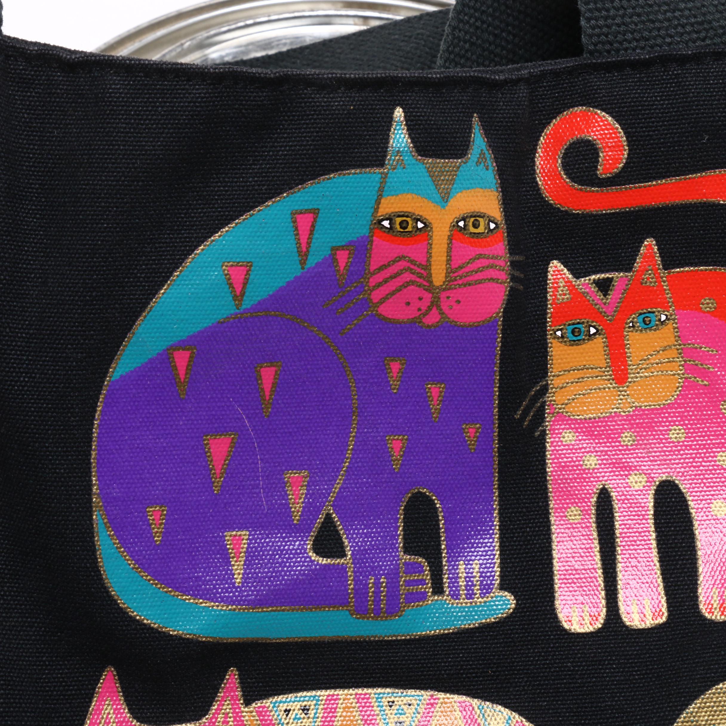 Laurel Burch Cat Motif Tote Bag, Spiegel Crochet Bucket Bags and More