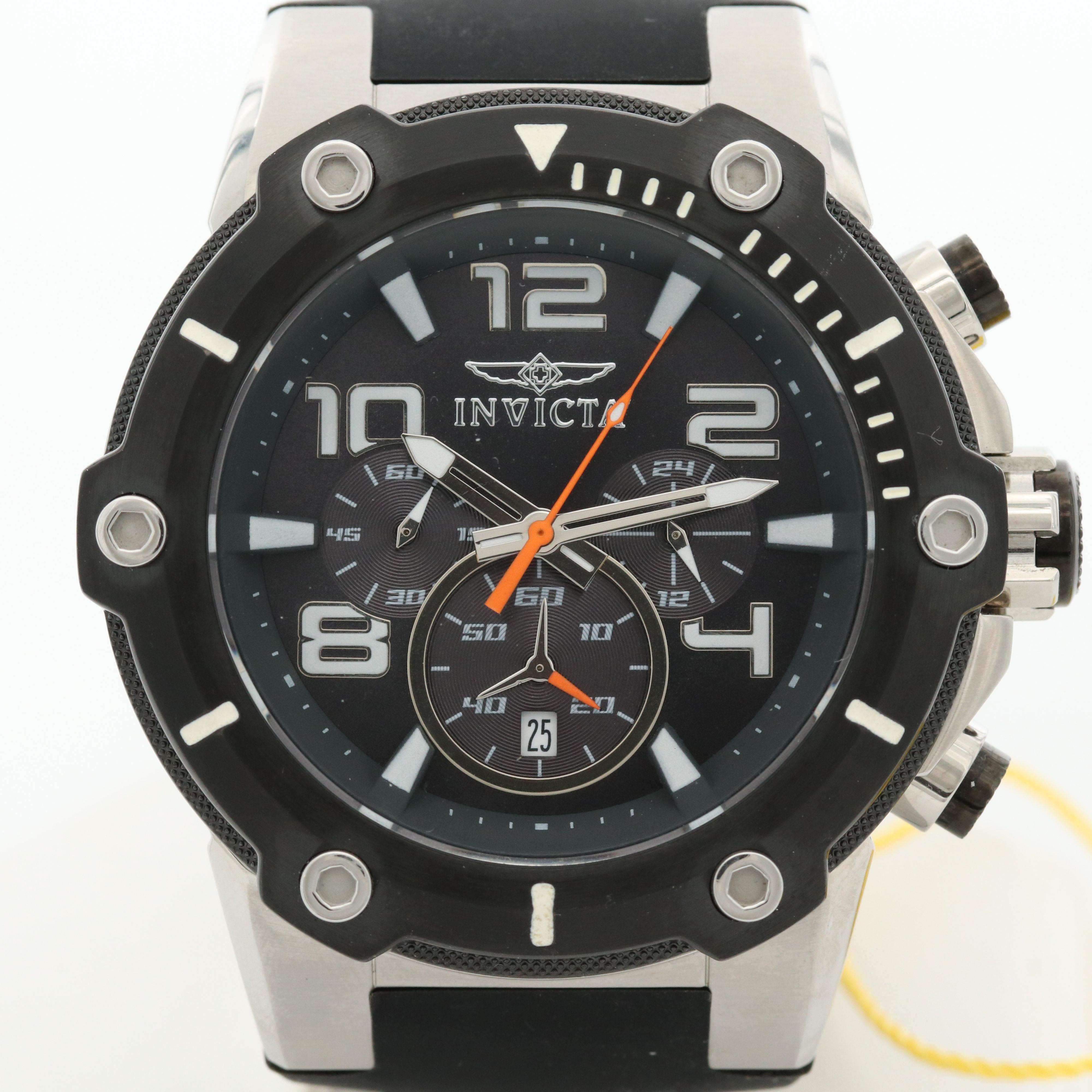 Invicta Speedway Stainless Steel Chronograph Watch