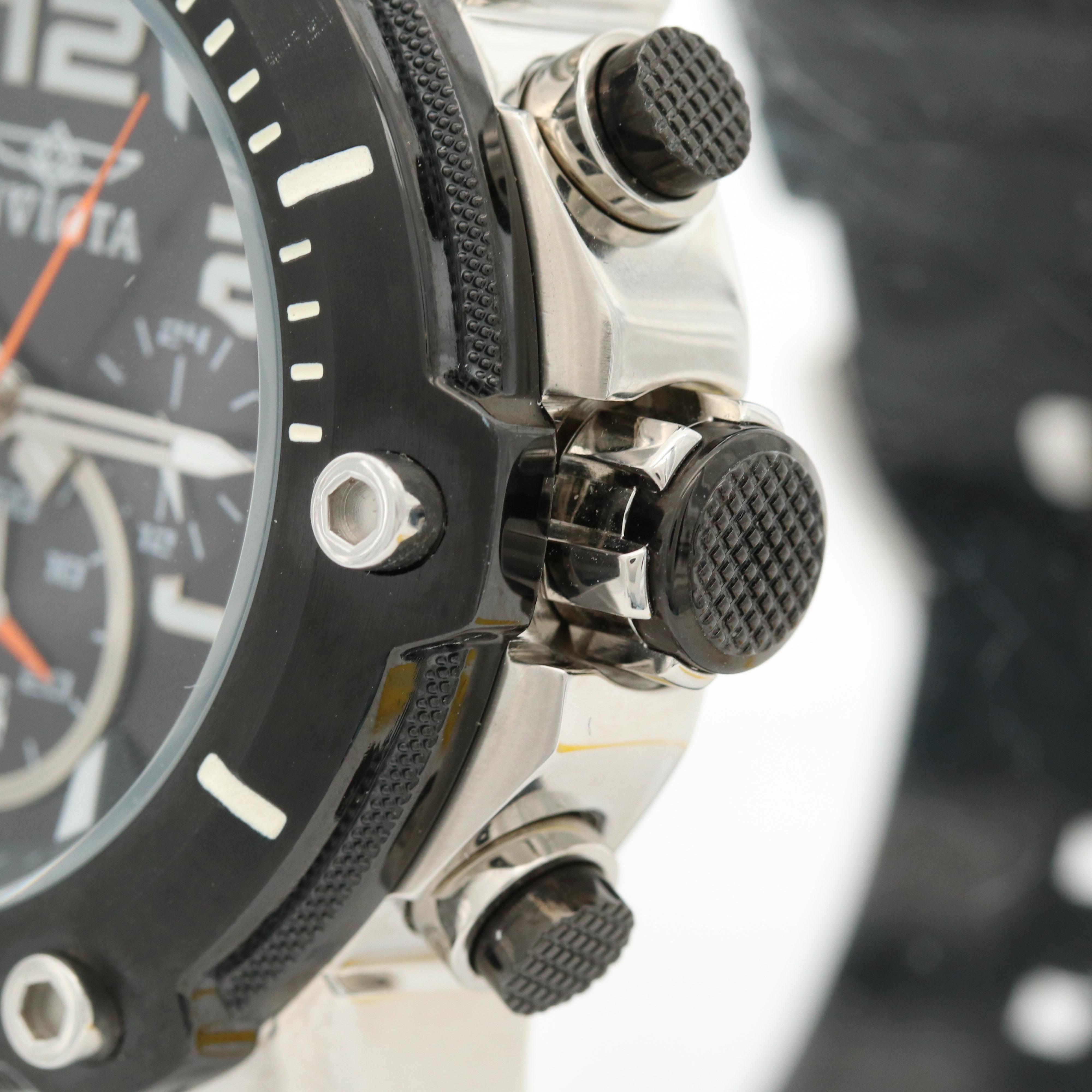 Invicta Speedway Stainless Steel Chronograph Watch